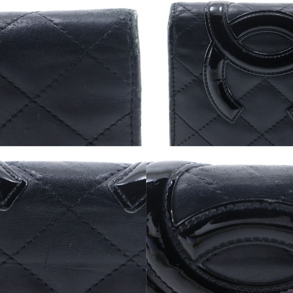 Chanel Chanel Chanel Cambon Line Calf Long Wallet Leather Long Wallet A26717 DUTY FREE for USA Size ONE SIZE - 17 Thumbnail