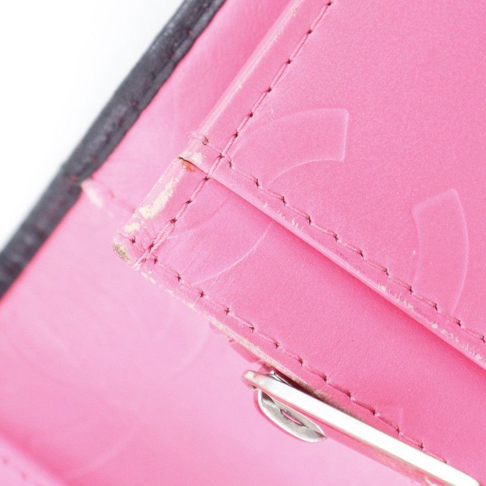 Chanel Chanel Chanel Cambon Line Calf Long Wallet Leather Long Wallet A26717 DUTY FREE for USA Size ONE SIZE - 15 Thumbnail