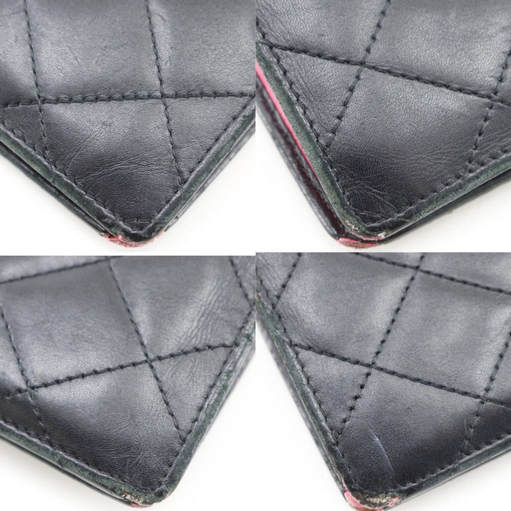 Chanel Chanel Chanel Cambon Line Calf Long Wallet Leather Long Wallet A26717 DUTY FREE for USA Size ONE SIZE - 5 Thumbnail