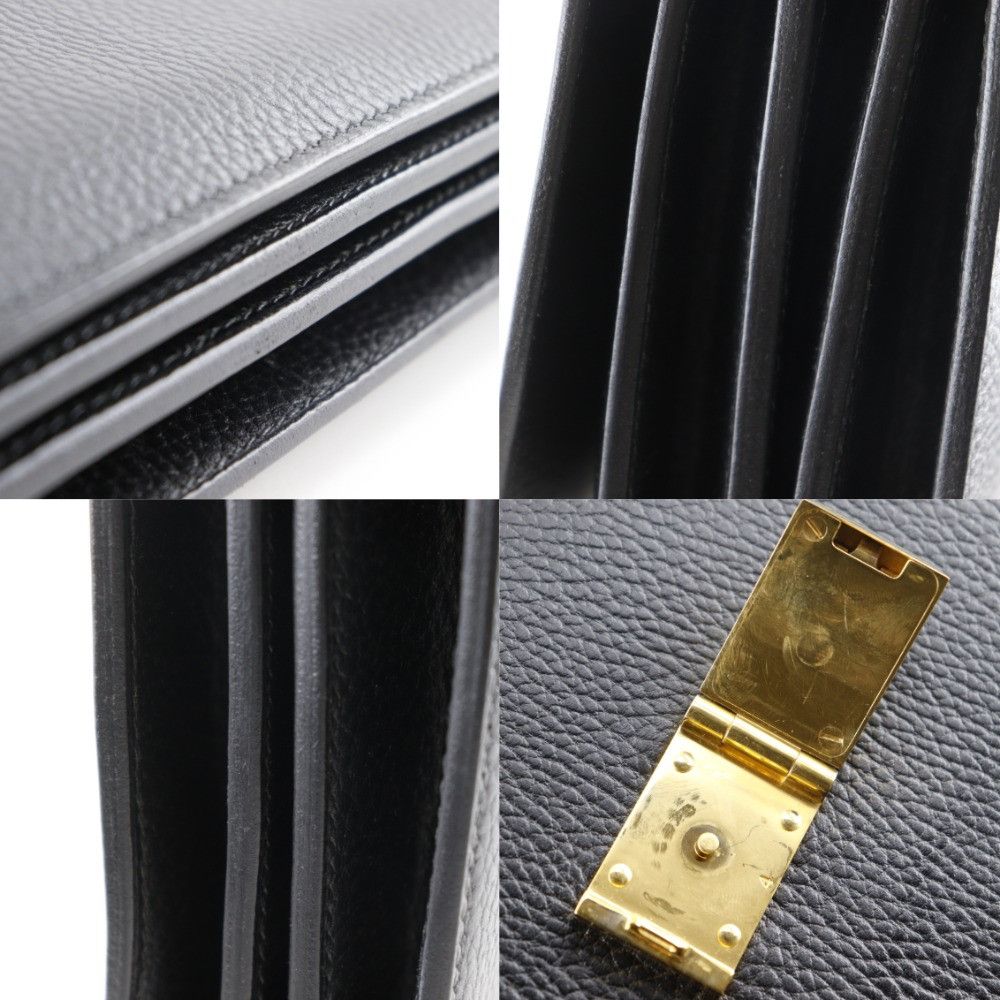 Hermes Hermes Hermes Sac A Depeches41 Fjord briefcase Leather Business Bag B DUTY FREE for USA Size ONE SIZE - 16 Thumbnail