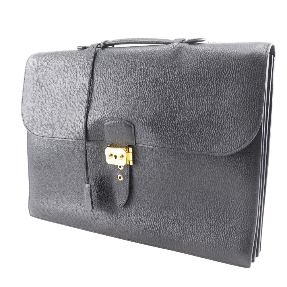 Hermes Hermes Hermes Sac A Depeches41 Fjord briefcase Leather Business Bag B DUTY FREE for USA Size ONE SIZE - 2 Thumbnail