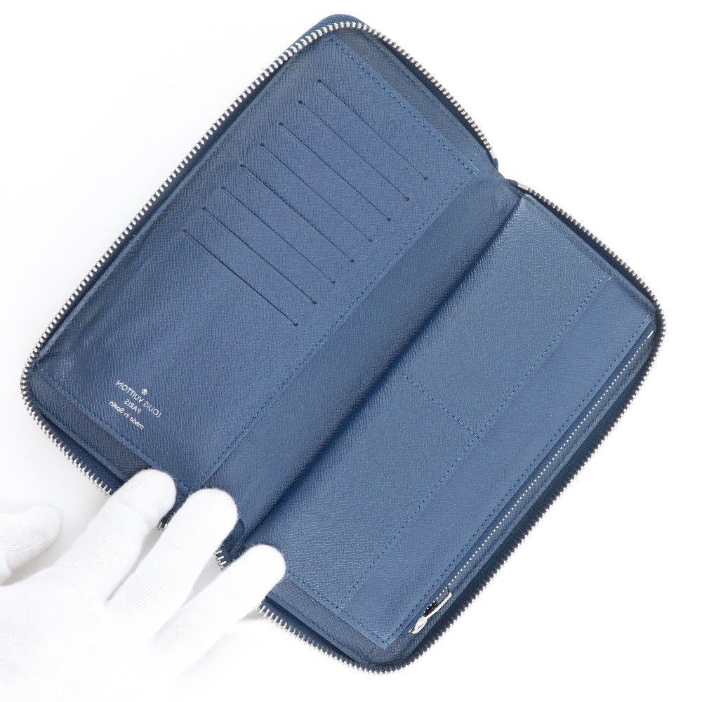Louis Vuitton Louis Vuitton Louis Vuitton Zippy Wallet Vertical Taiga Long Wallet Leather Long Wallet M32837 DUTY FREE for USA Size ONE SIZE - 6 Thumbnail