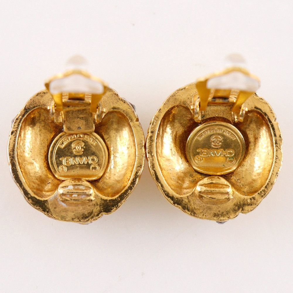 Chanel Chanel Chanel Matelasse Earrings Metal Earrings DUTY FREE for USA Size ONE SIZE - 5 Thumbnail