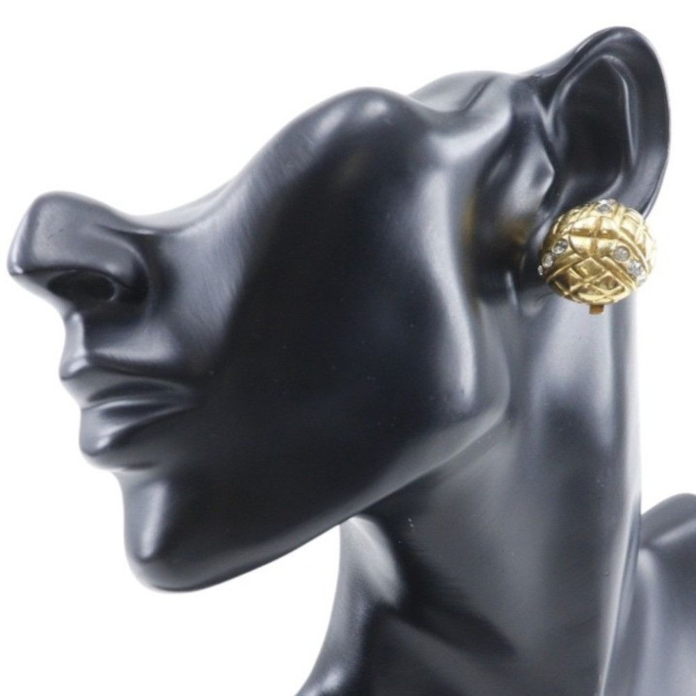 Chanel Chanel Chanel Matelasse Earrings Metal Earrings DUTY FREE for USA Size ONE SIZE - 2 Thumbnail