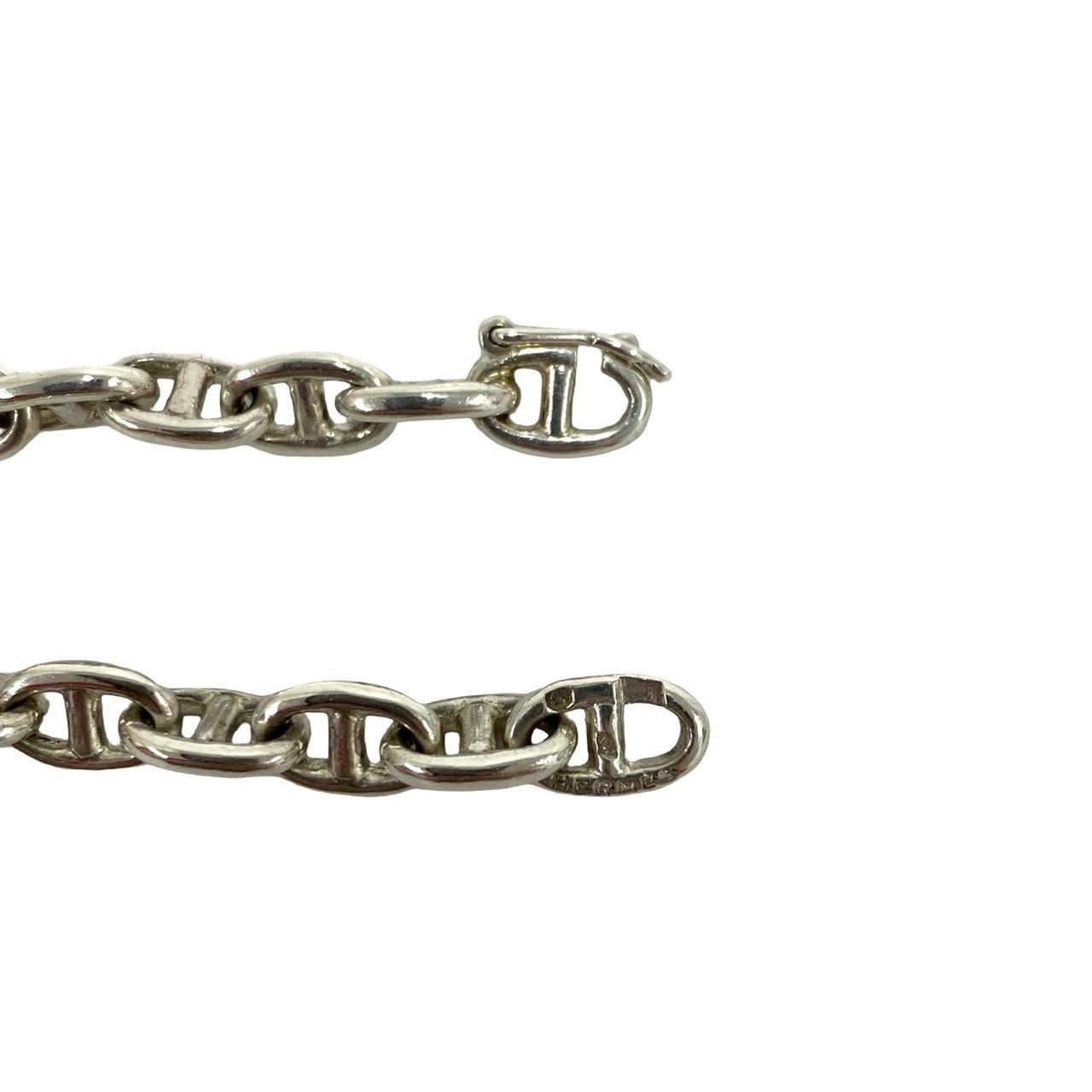 Hermes Hermes Hermes Chaine d’Ancre TPM Silver Bracelet Precious Metal Bracelet DUTY FREE for USA Size ONE SIZE - 5 Thumbnail