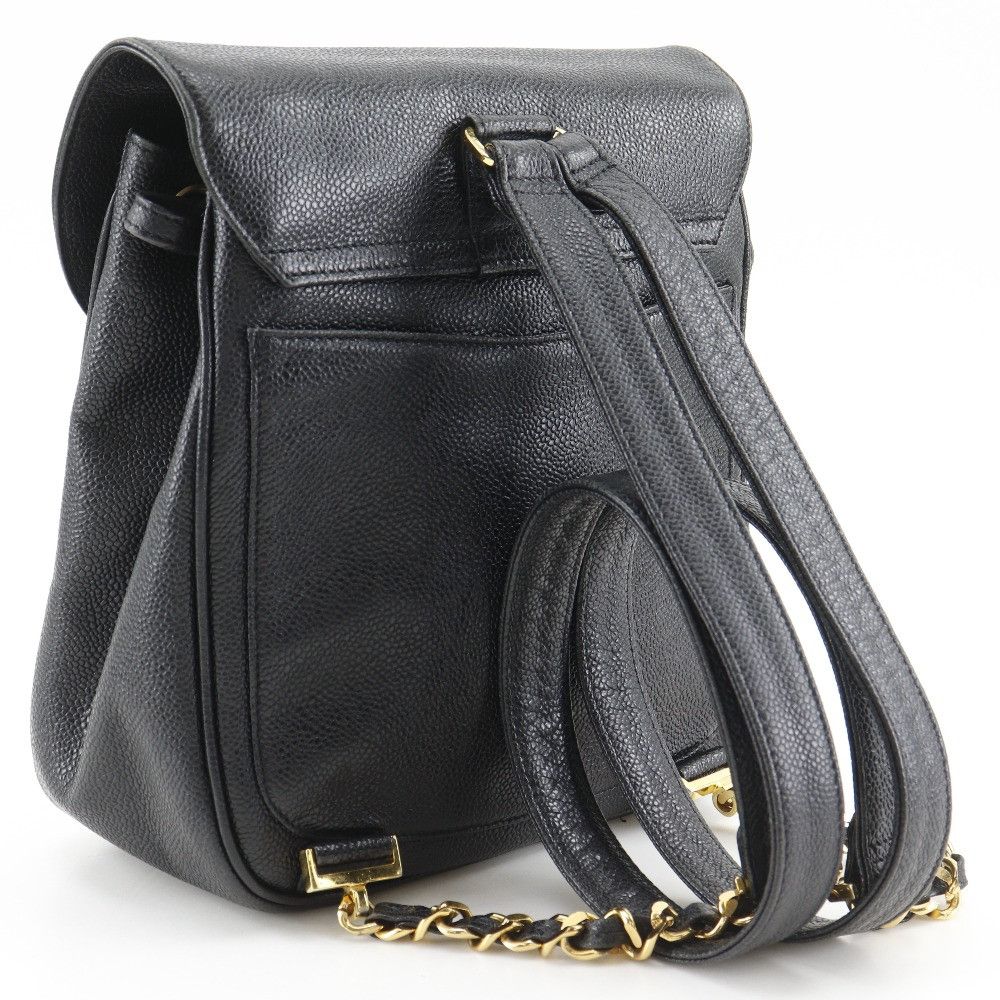 Chanel Chanel Chanel Caviar Backpack Leather Backpack DUTY FREE for USA Size ONE SIZE - 3 Thumbnail