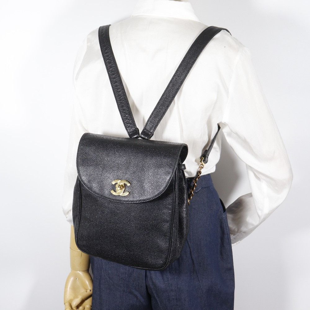 Chanel Chanel Chanel Caviar Backpack Leather Backpack DUTY FREE for USA Size ONE SIZE - 17 Thumbnail