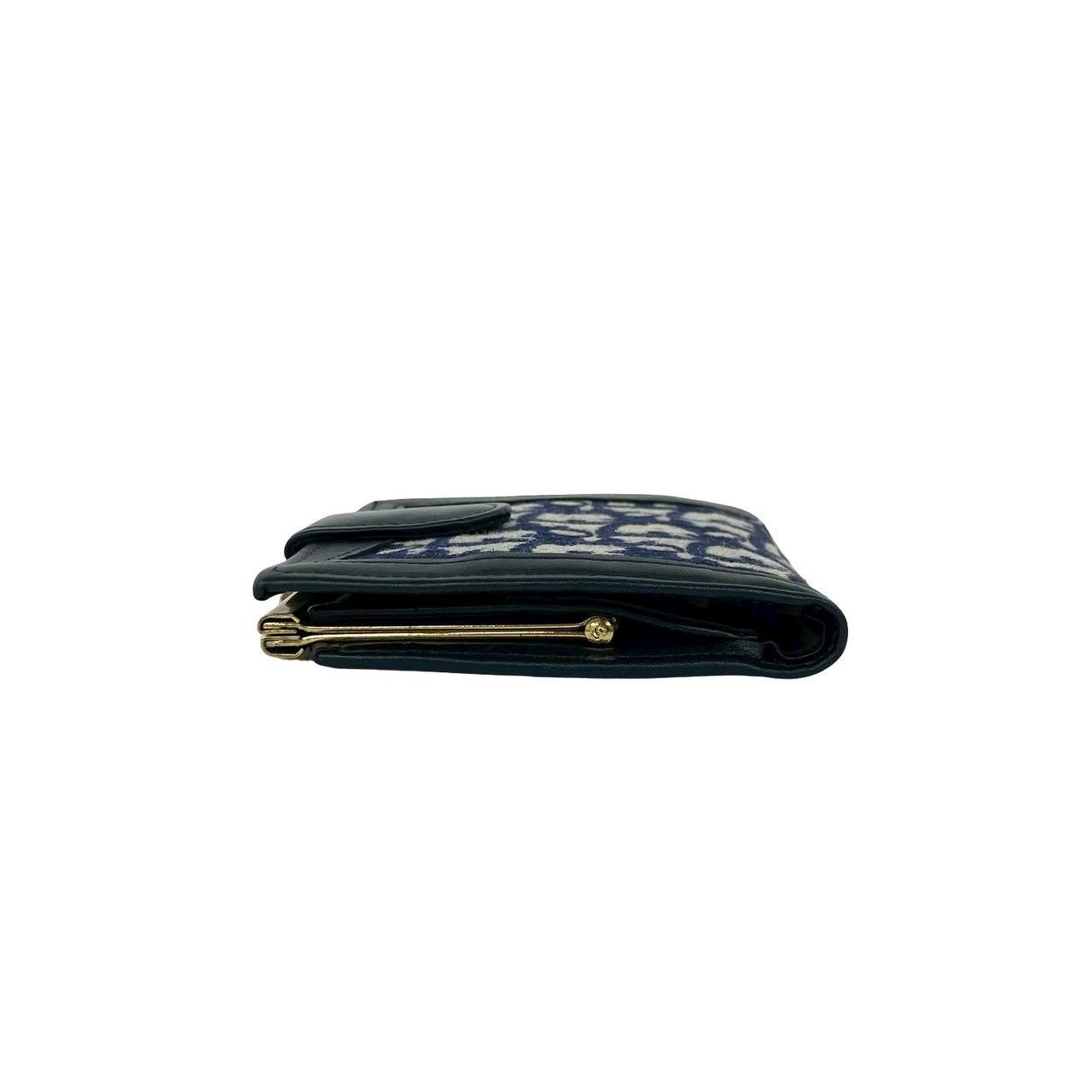 Dior Dior Christian Dior Trotter Canvas Leather Wallet Textile Short Wallet DUTY FREE for USA Size ONE SIZE - 5 Thumbnail