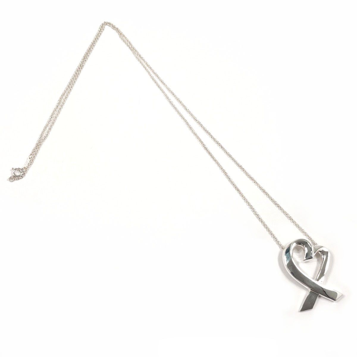 Tiffany & Co. Tiffany & Co. Tiffany & Co. Loving Heart Paloma Picasso Silver Necklace Precious Metal Necklace DUTY FREE for USA Size ONE SIZE - 4 Thumbnail