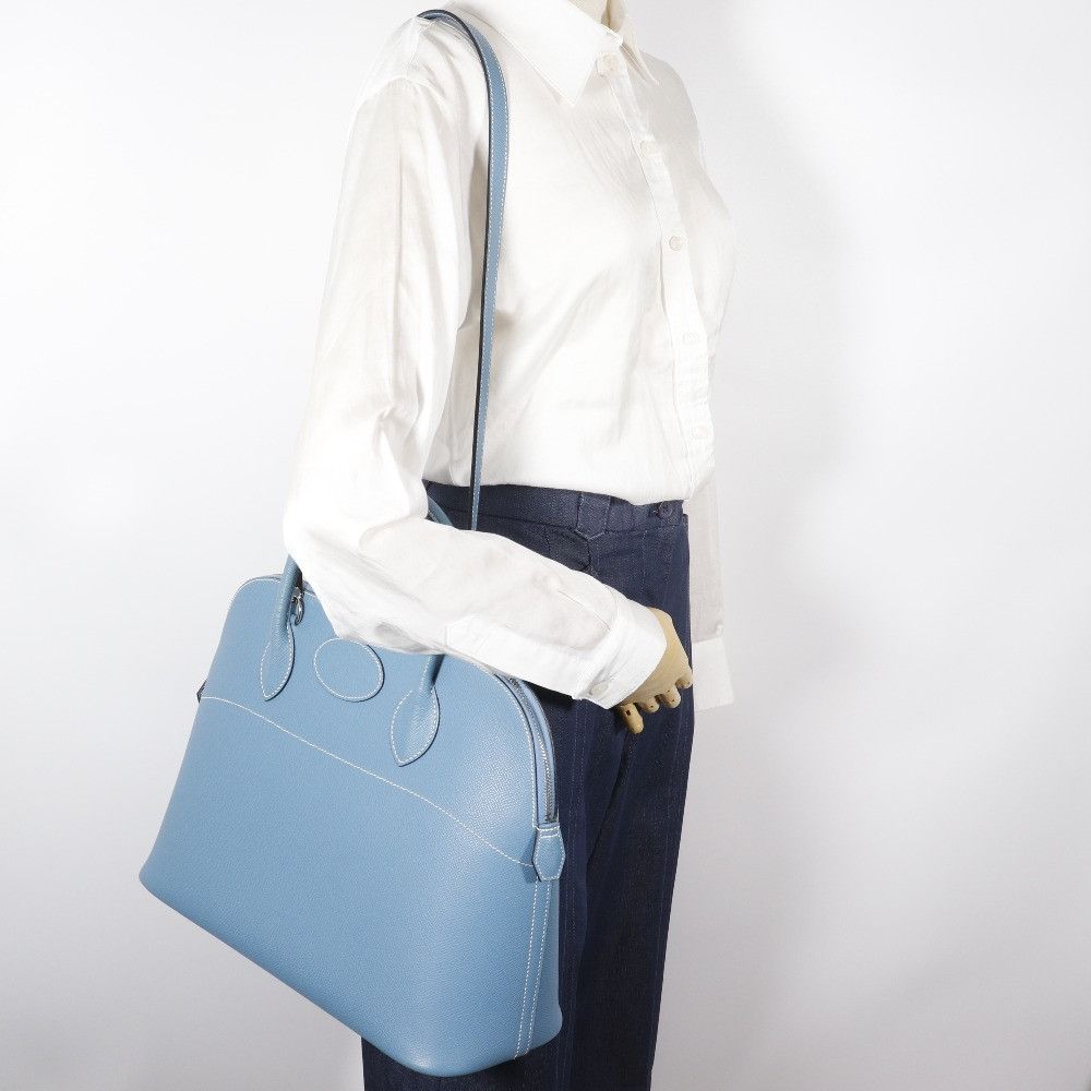 Hermes Hermes Hermes Bolide35 Vau Epsom handbag Leather Handbag J DUTY FREE for USA Size ONE SIZE - 11 Thumbnail