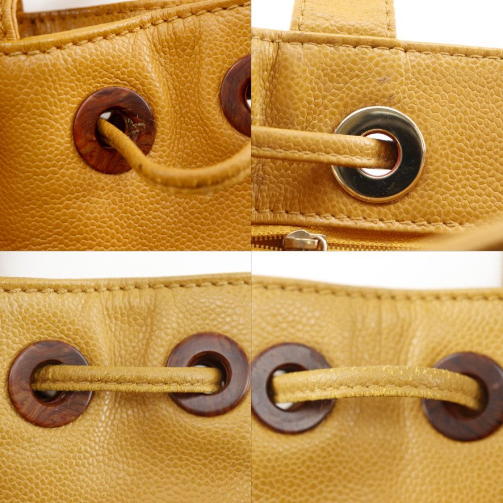 Chanel Chanel Chanel Coco Mark Caviar Tote Bag Leather Tote Bag DUTY FREE for USA Size ONE SIZE - 13 Thumbnail