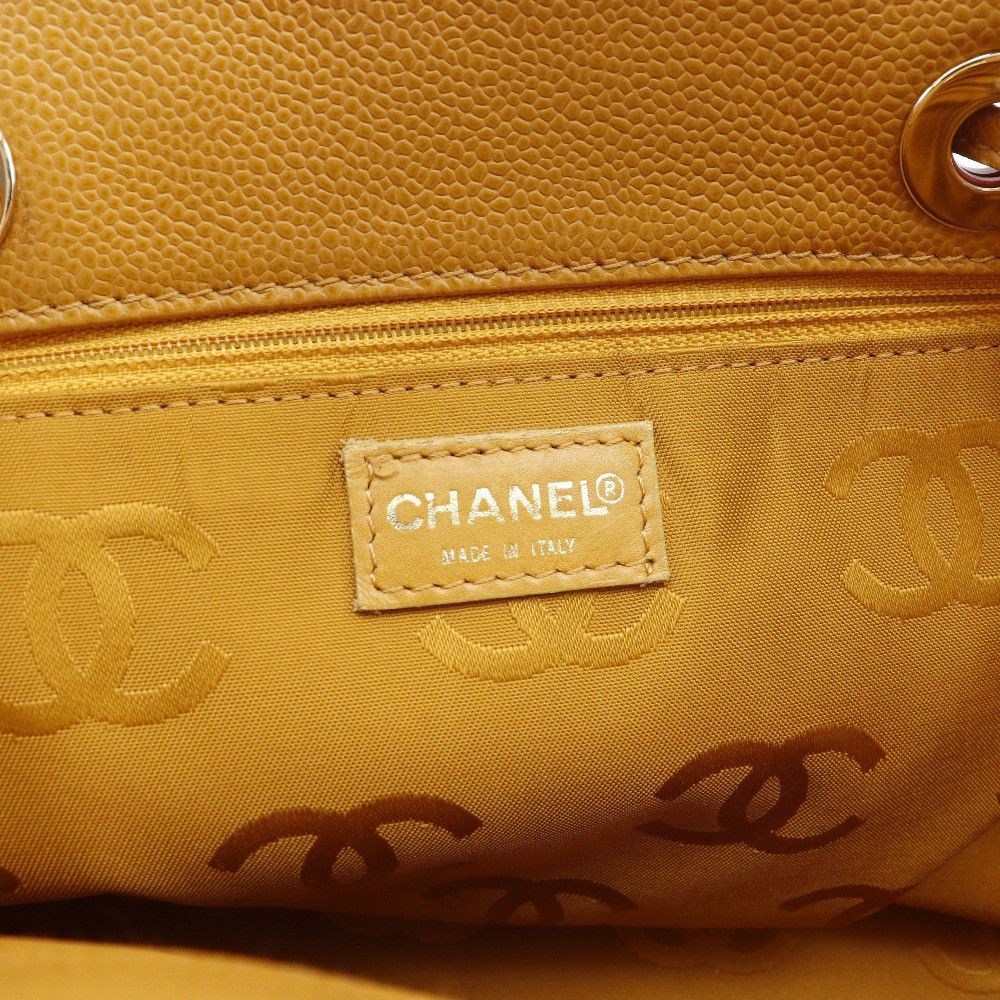 Chanel Chanel Chanel Coco Mark Caviar Tote Bag Leather Tote Bag DUTY FREE for USA Size ONE SIZE - 9 Thumbnail