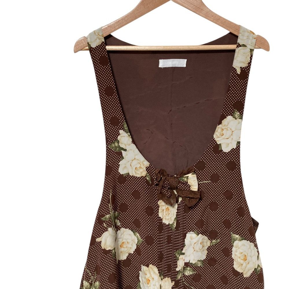 Other Other PINK HOUSE dot floral frill ribbon dress Textile Dresses DUTY FREE for USA Size ONE SIZE - 3 Thumbnail