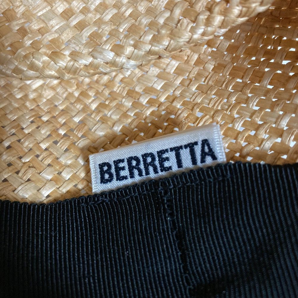 Other Other Berretta Marple Medium Brim Straw Hat Plant-based Hats DUTY FREE for USA Size ONE SIZE - 7 Thumbnail