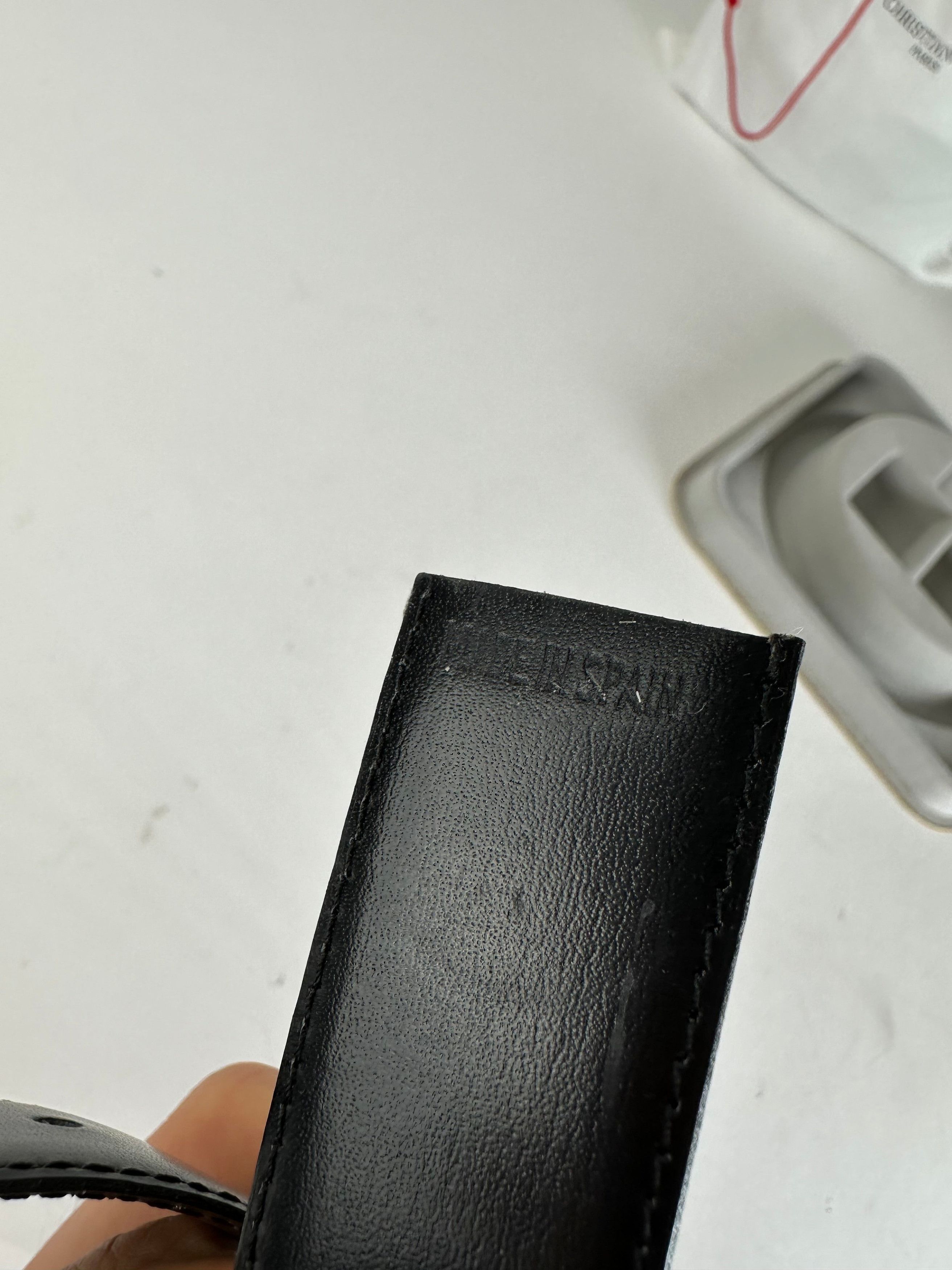 Dior Vintage Reversible Belt Black Brown Size ONE SIZE - 4 Thumbnail