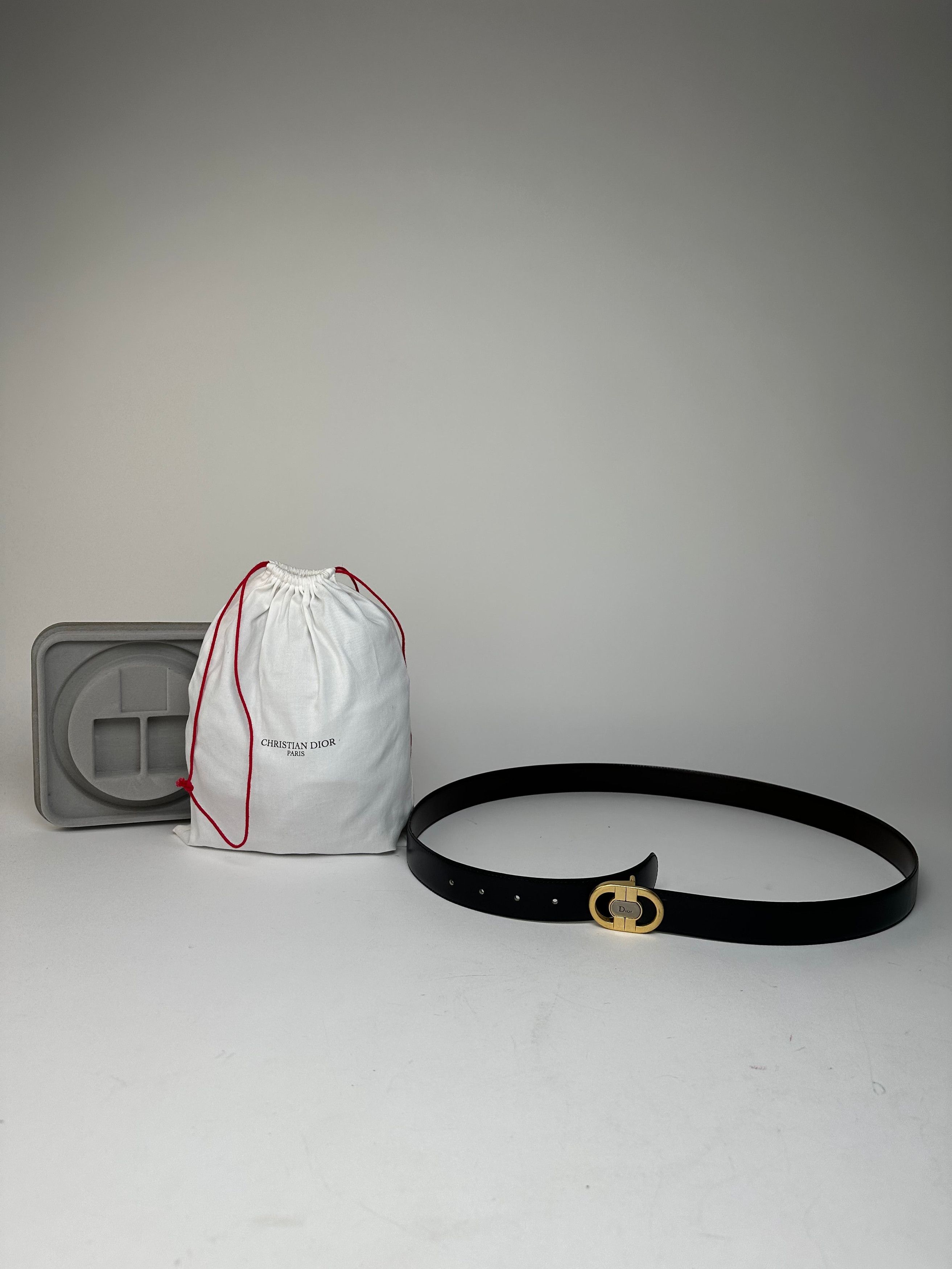 Dior Vintage Reversible Belt Black Brown Size ONE SIZE - 13 Thumbnail