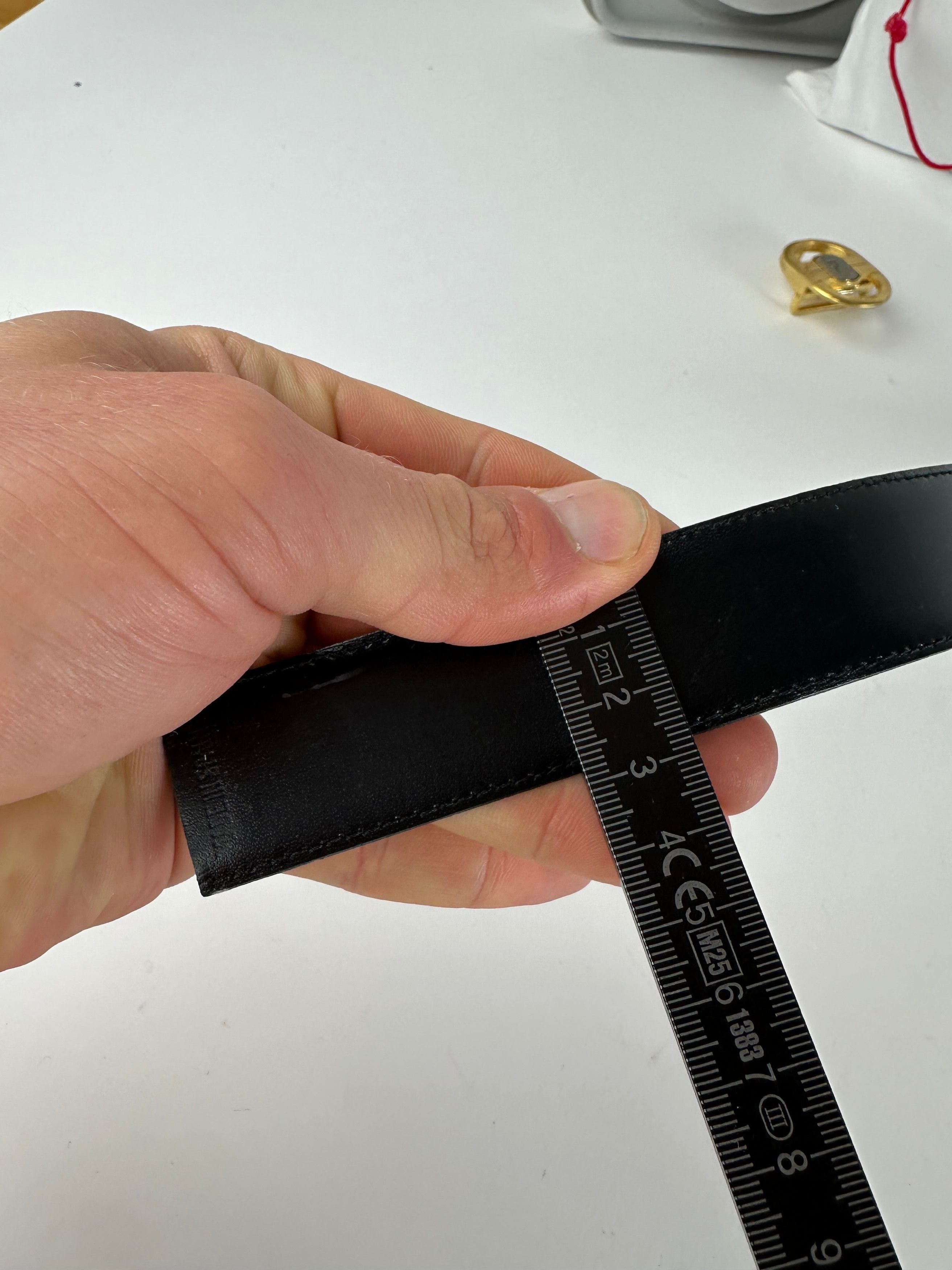 Dior Vintage Reversible Belt Black Brown Size ONE SIZE - 10 Thumbnail