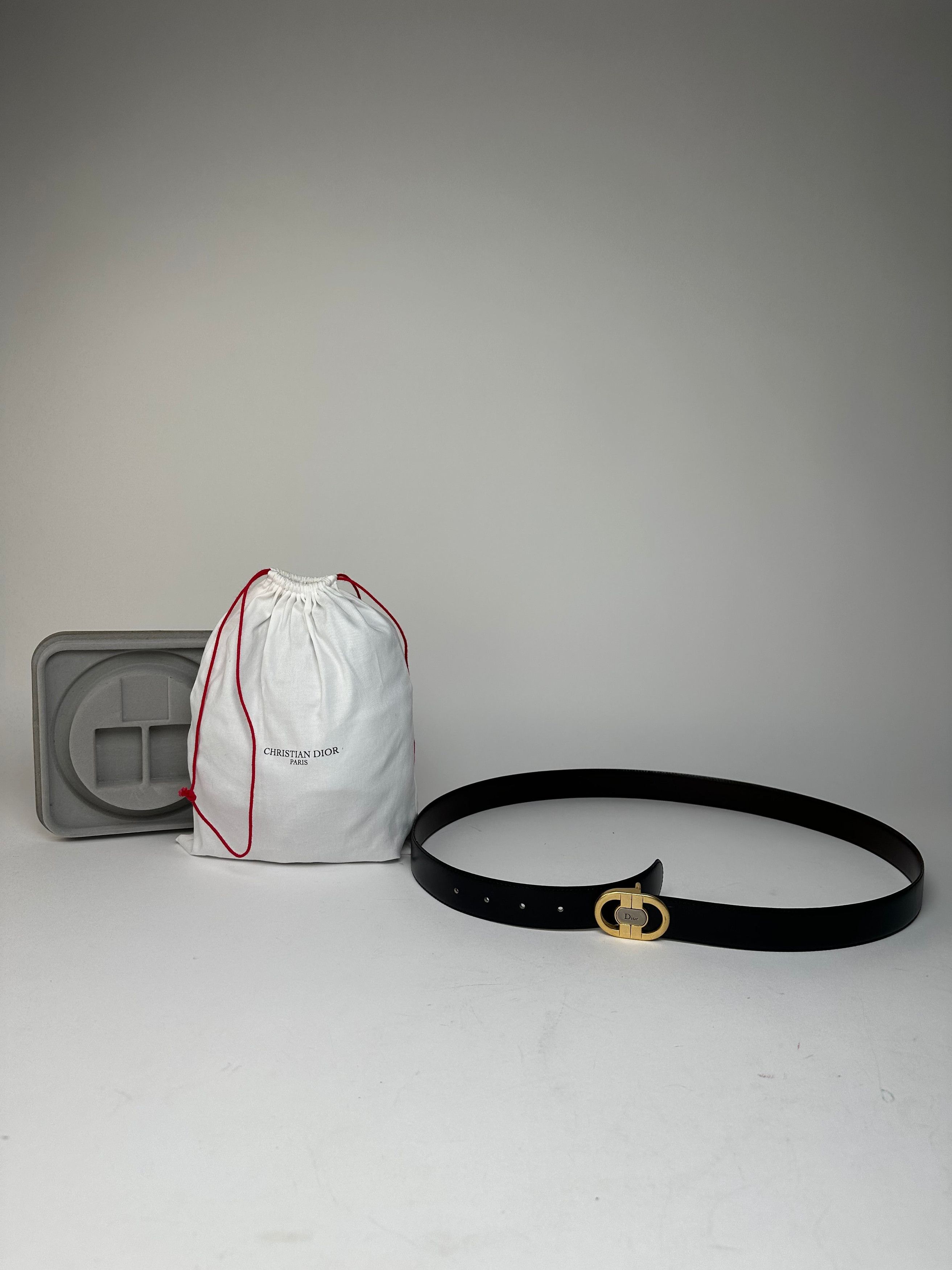 Dior Vintage Reversible Belt Black Brown Size ONE SIZE - 5 Thumbnail