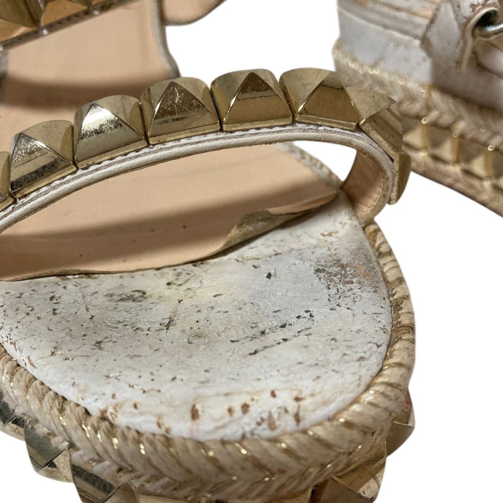 Christian Louboutin Christian Louboutin Christian Louboutin Cataclou 60 espadrille sandals Leather Shoes DUTY FREE for USA Size ONE SIZE - 11 Thumbnail