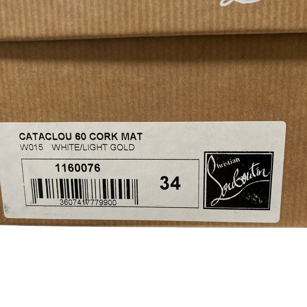 Christian Louboutin Christian Louboutin Christian Louboutin Cataclou 60 espadrille sandals Leather Shoes DUTY FREE for USA Size ONE SIZE - 9 Thumbnail