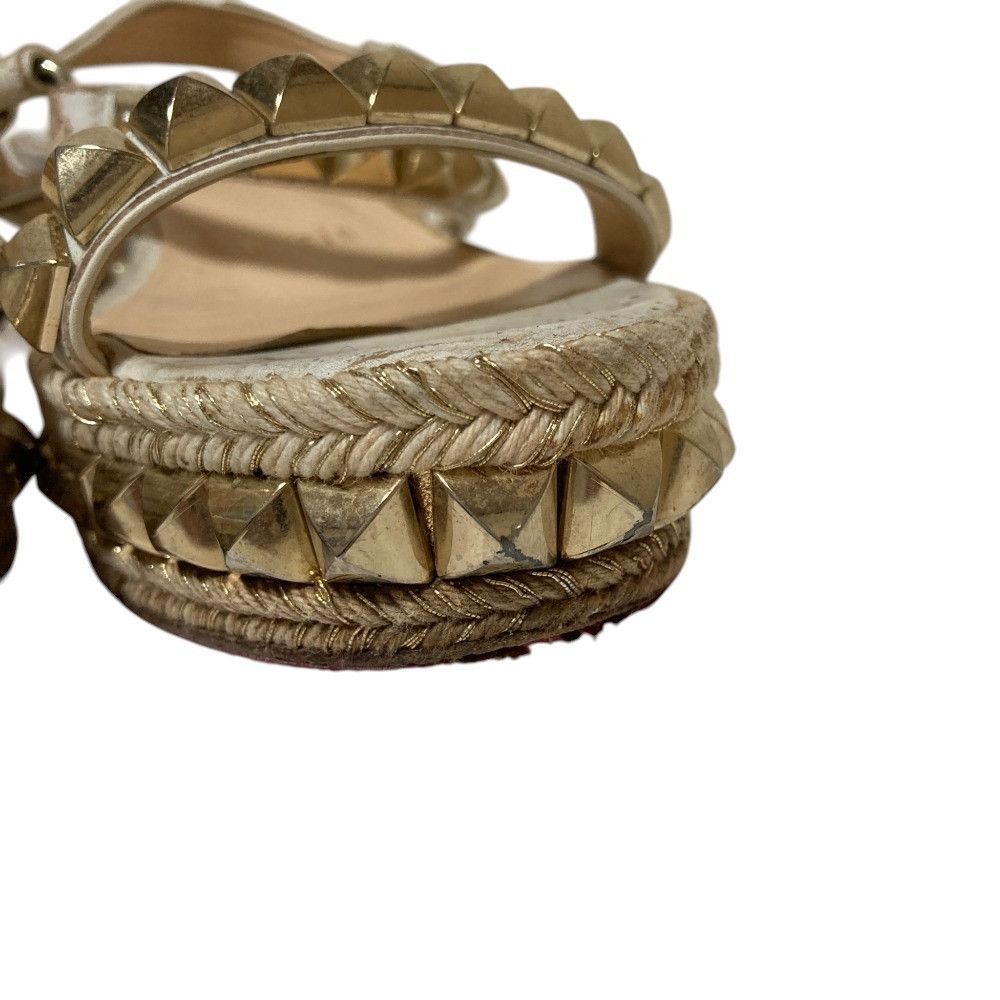 Christian Louboutin Christian Louboutin Christian Louboutin Cataclou 60 espadrille sandals Leather Shoes DUTY FREE for USA Size ONE SIZE - 13 Thumbnail