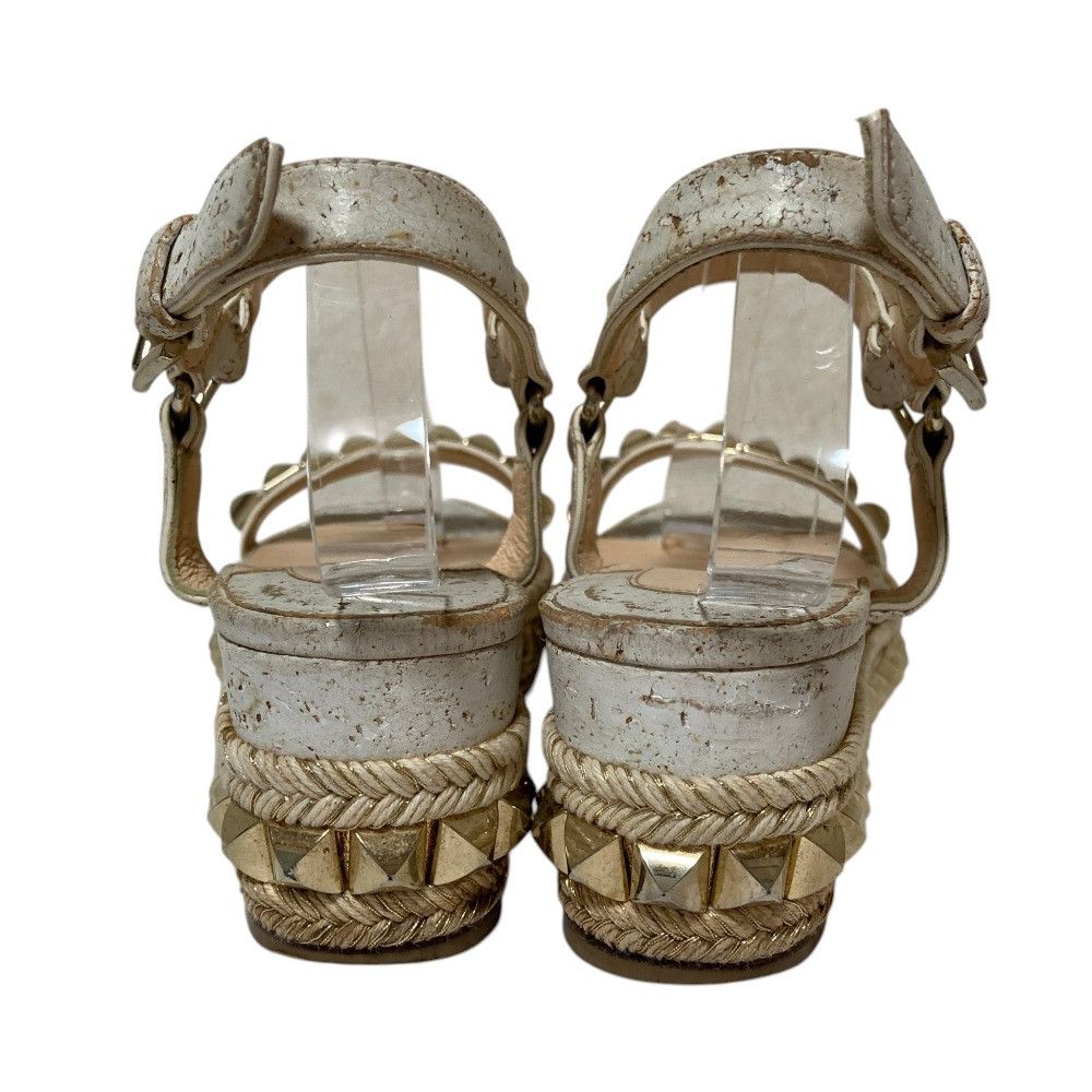 Christian Louboutin Christian Louboutin Christian Louboutin Cataclou 60 espadrille sandals Leather Shoes DUTY FREE for USA Size ONE SIZE - 3 Thumbnail