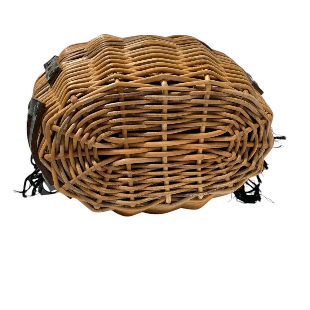 Other Other eb.a.gos Bamboo Basket Bag Leather Tote Bag DUTY FREE for USA Size ONE SIZE - 5 Thumbnail