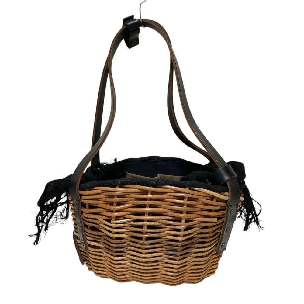Other Other eb.a.gos Bamboo Basket Bag Leather Tote Bag DUTY FREE for USA Size ONE SIZE - 3 Thumbnail
