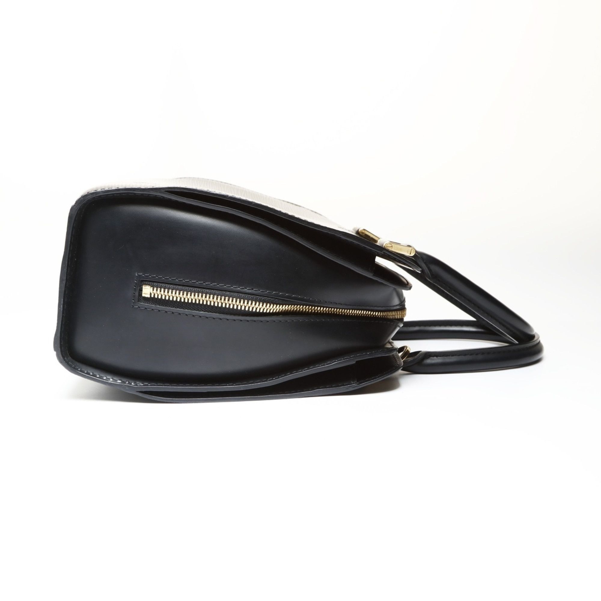 Louis Vuitton Louis Vuitton 2005 Pont Neuf Epi Leather Handbag, Black, WS27528 Size ONE SIZE - 4 Thumbnail