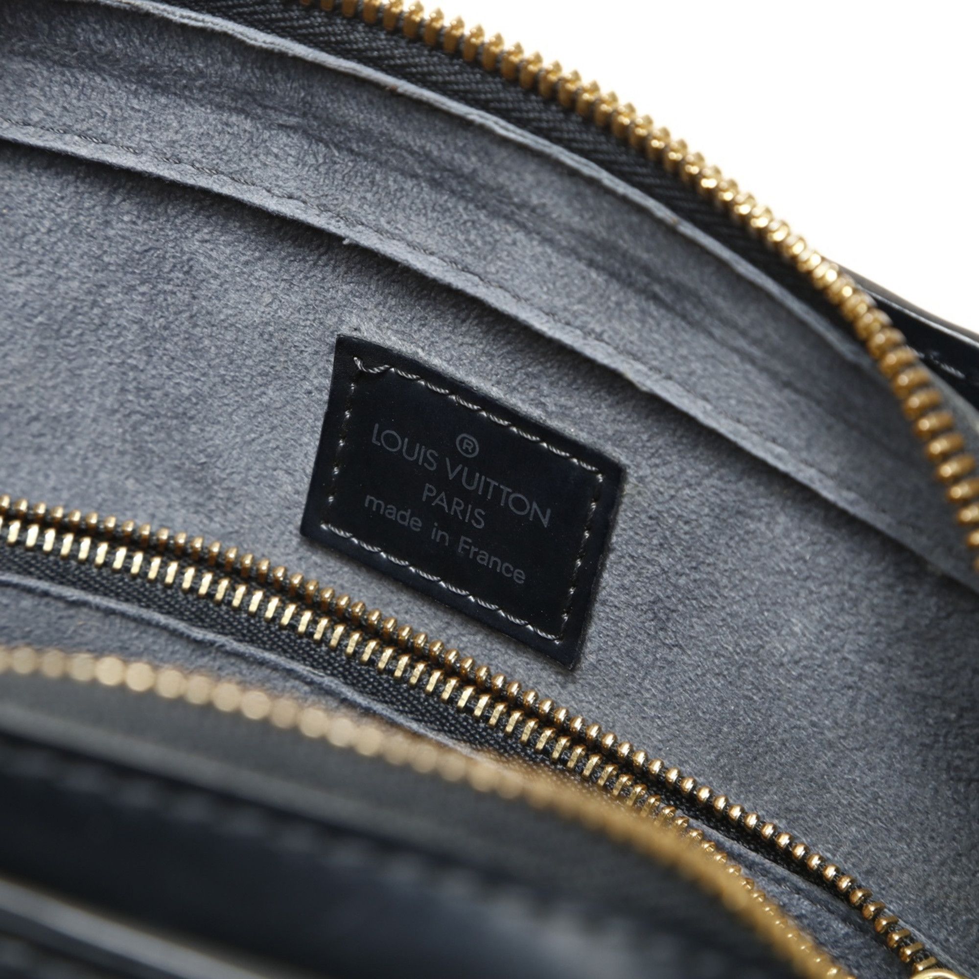 Louis Vuitton Louis Vuitton 2005 Pont Neuf Epi Leather Handbag, Black, WS27528 Size ONE SIZE - 10 Thumbnail