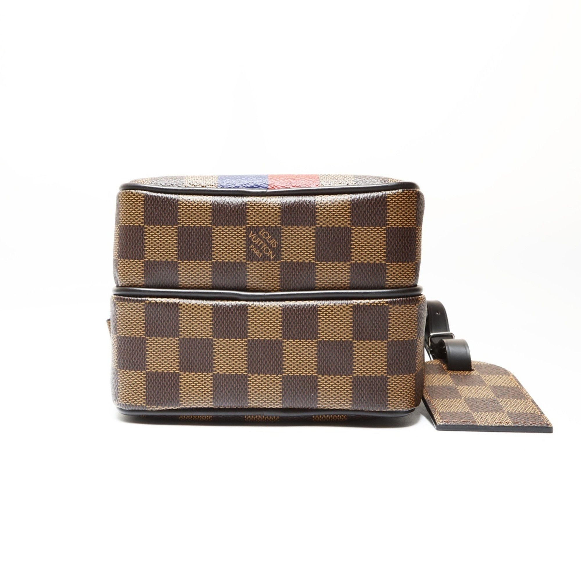 Louis Vuitton Louis Vuitton 2016 Damier Amazon Chapman Shoulder Bag, Brown, WS27526 Size ONE SIZE - 7 Thumbnail