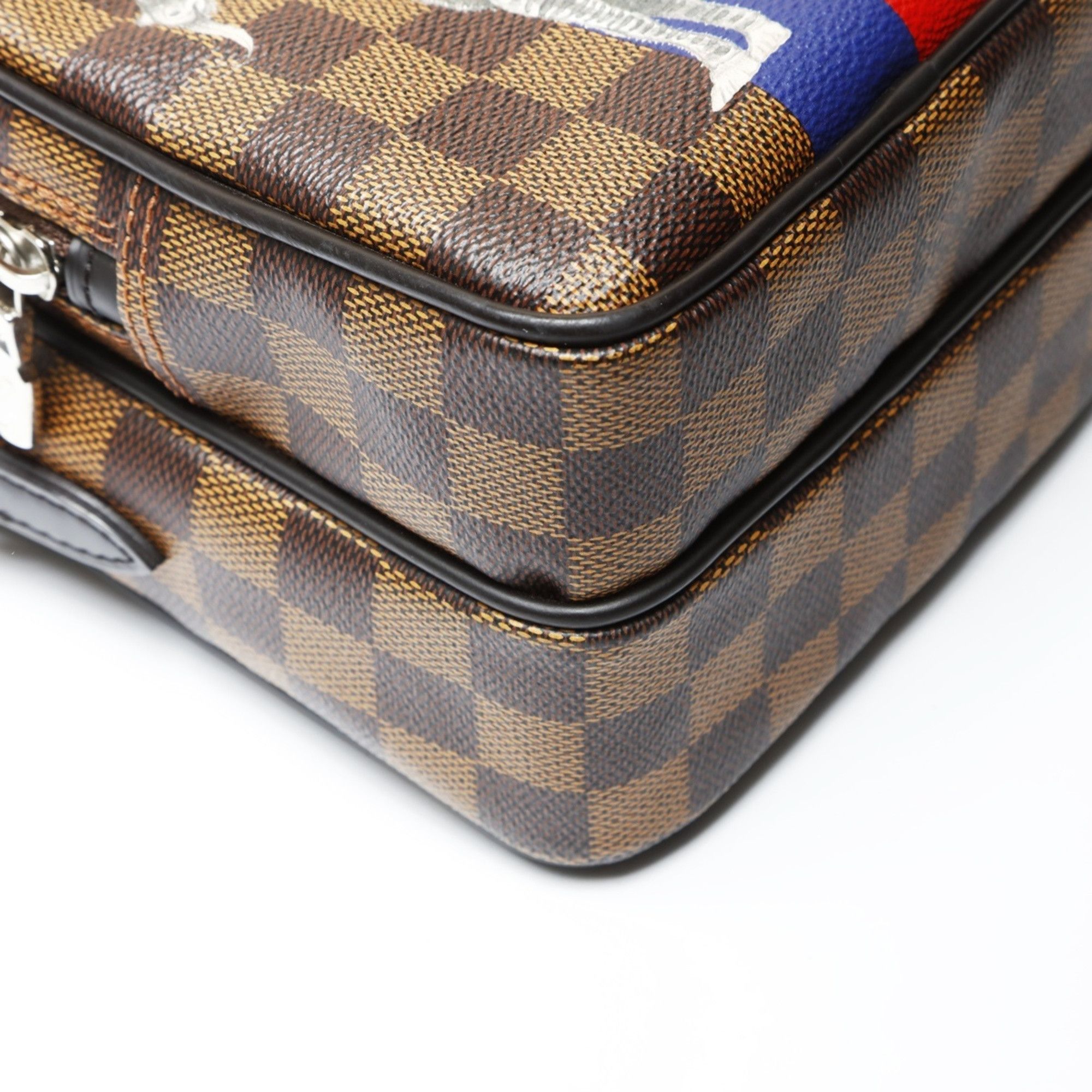 Louis Vuitton Louis Vuitton 2016 Damier Amazon Chapman Shoulder Bag, Brown, WS27526 Size ONE SIZE - 5 Thumbnail