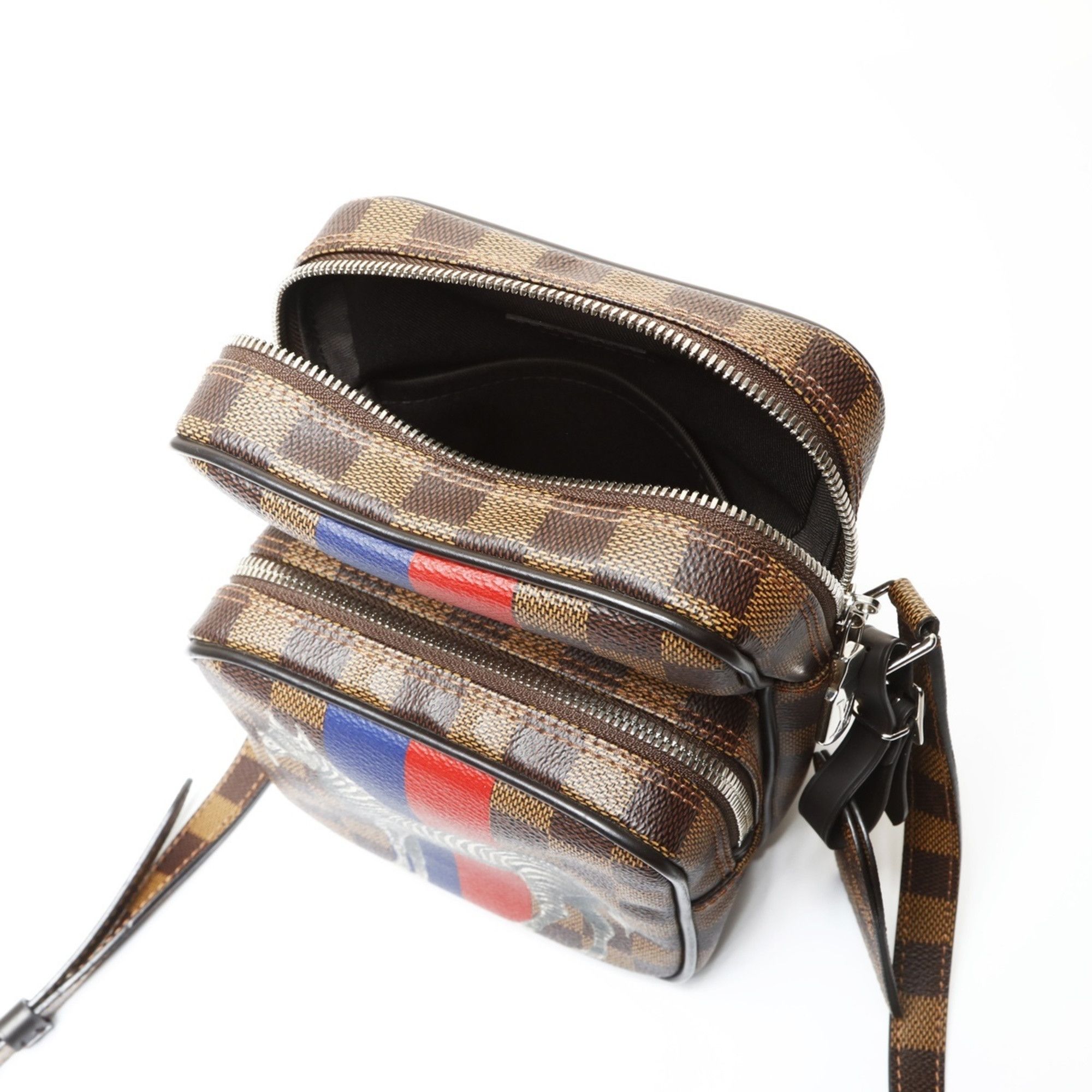 Louis Vuitton Louis Vuitton 2016 Damier Amazon Chapman Shoulder Bag, Brown, WS27526 Size ONE SIZE - 11 Thumbnail