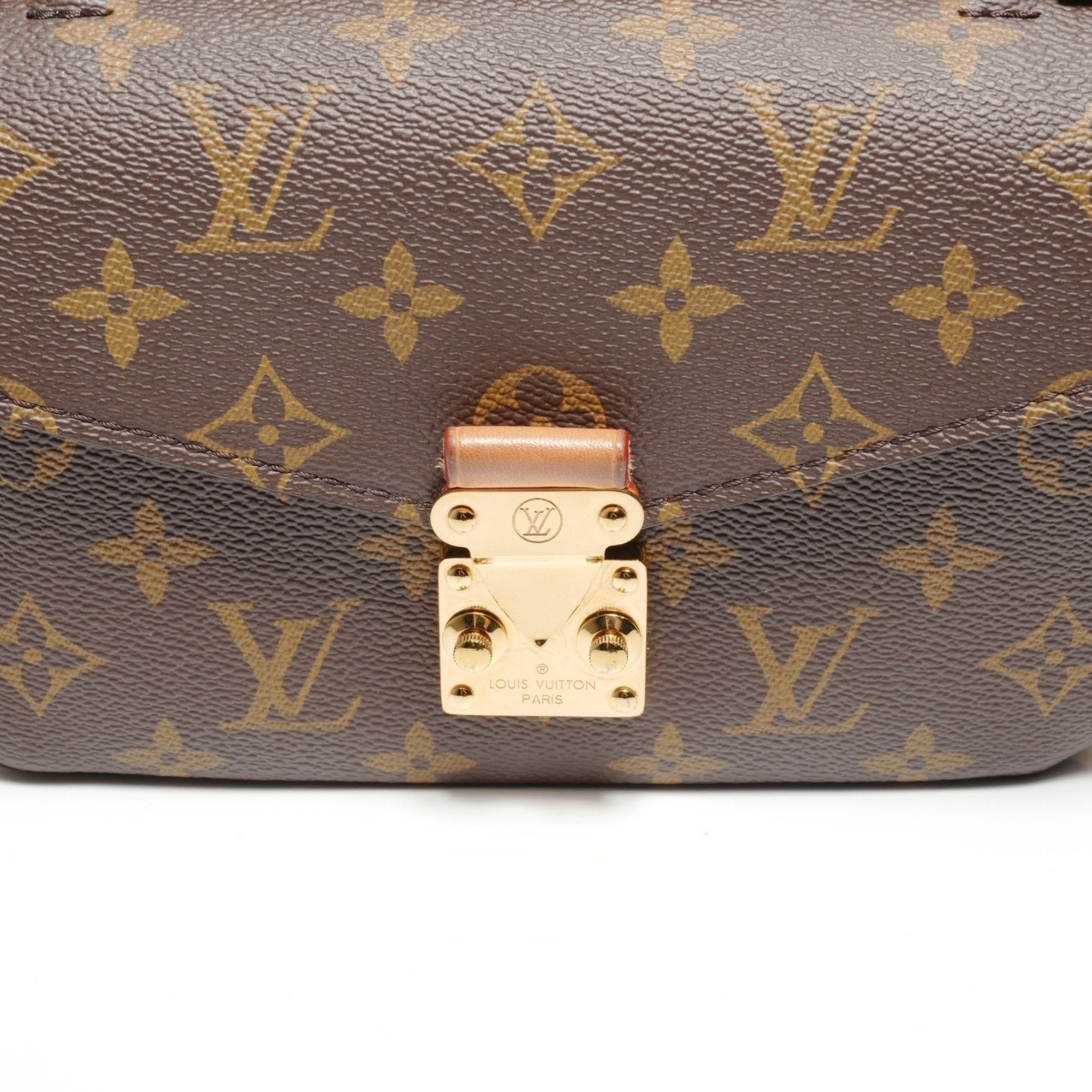 Louis Vuitton Louis Vuitton Pochette Metis New Monogram 2-Way Shoulder Bag, Brown, WS26498 Size ONE SIZE - 8 Thumbnail