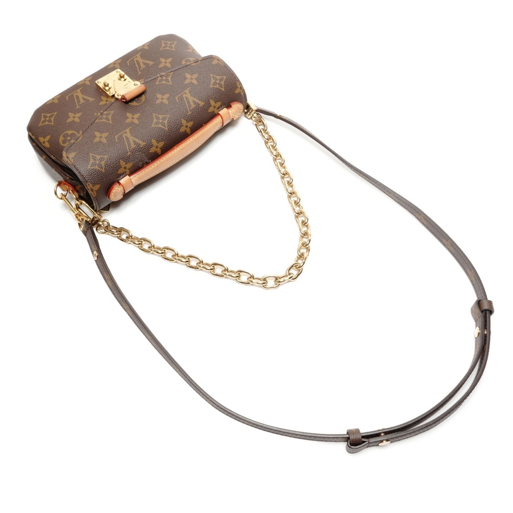 Louis Vuitton Louis Vuitton Pochette Metis New Monogram 2-Way Shoulder Bag, Brown, WS26498 Size ONE SIZE - 9 Thumbnail