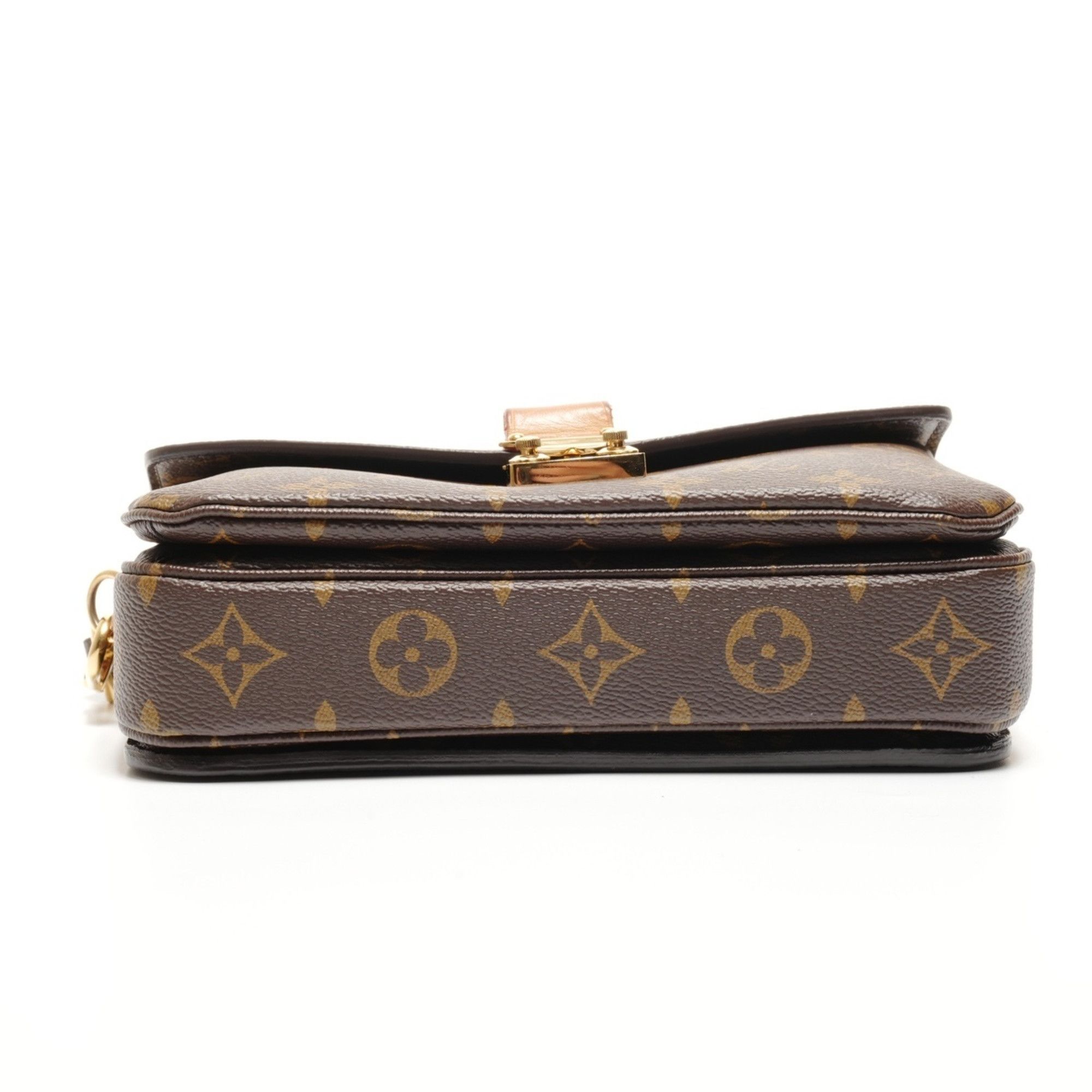 Louis Vuitton Louis Vuitton Pochette Metis New Monogram 2-Way Shoulder Bag, Brown, WS26498 Size ONE SIZE - 7 Thumbnail