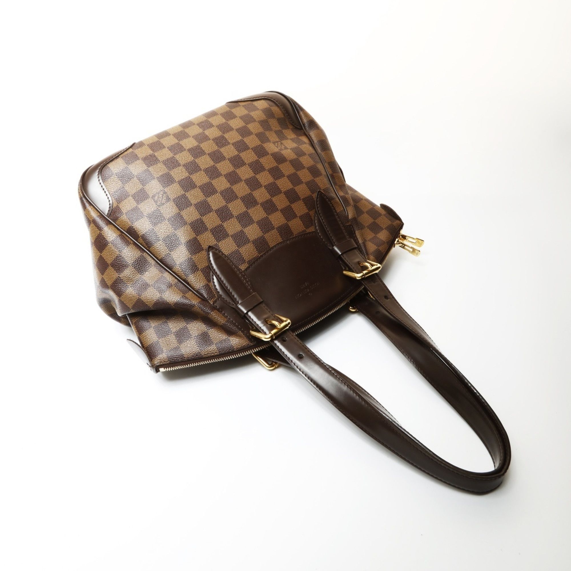 Louis Vuitton Louis Vuitton Verona N41118 Ebene Damier Shoulder Bag, Brown, 2010, WS27520 Size ONE SIZE - 9 Thumbnail