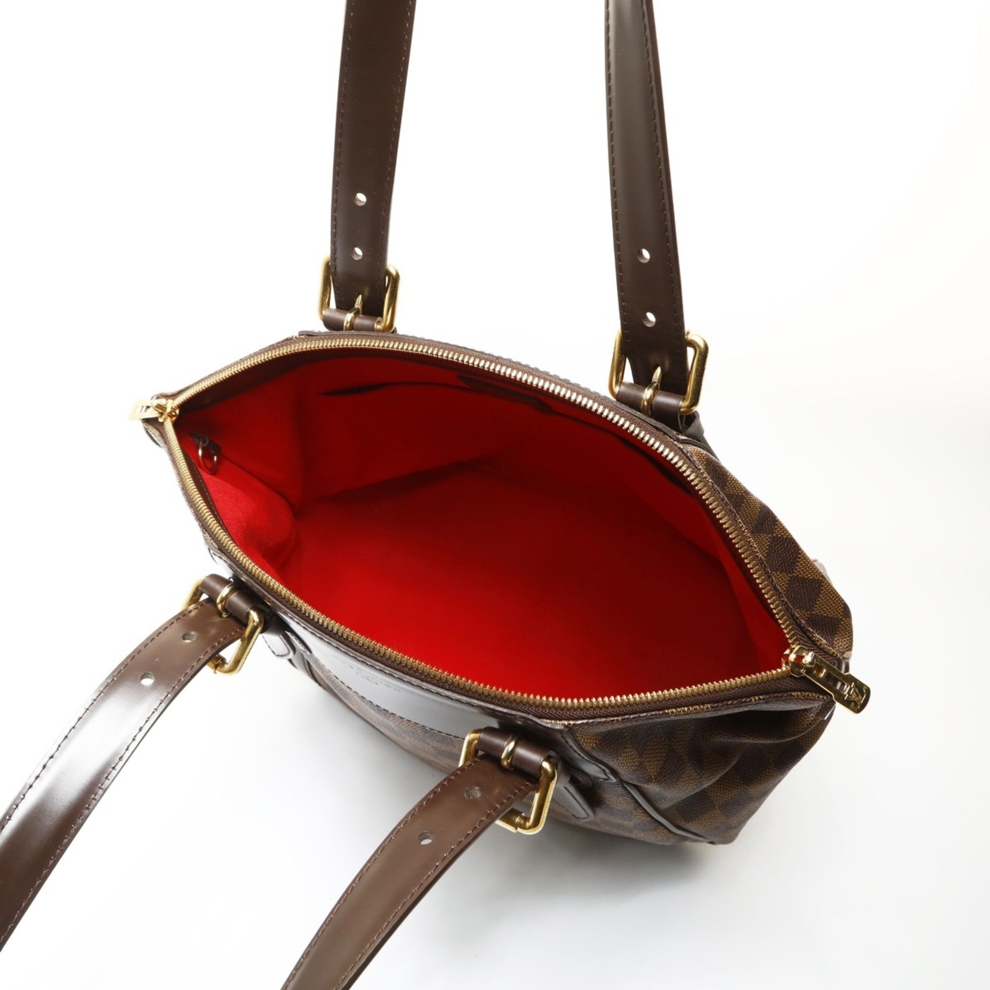 Louis Vuitton Louis Vuitton Verona N41118 Ebene Damier Shoulder Bag, Brown, 2010, WS27520 Size ONE SIZE - 12 Thumbnail