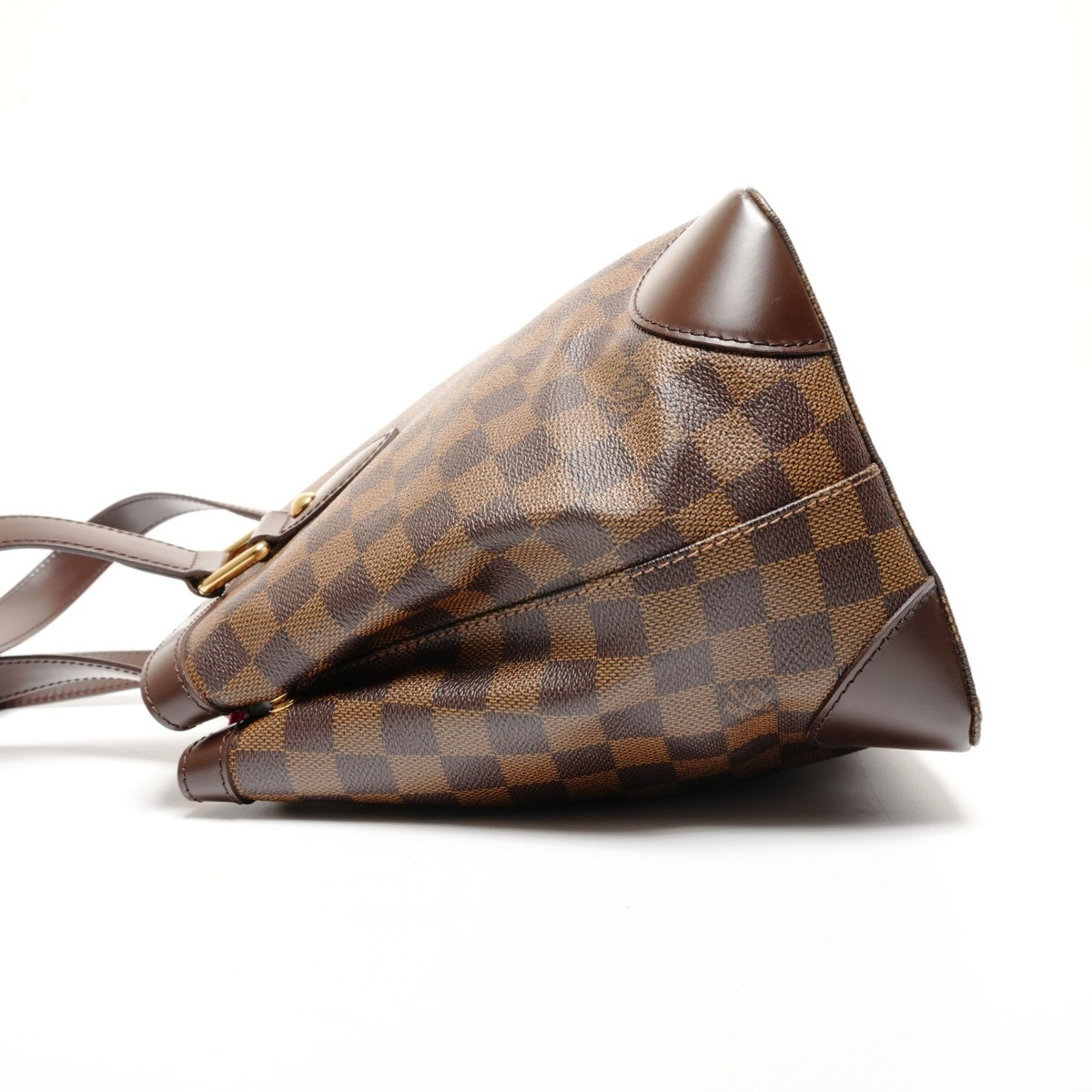 Louis Vuitton Louis Vuitton Damier Hampstead PM Tote Bag, Brown, 2008, WS27197 Size ONE SIZE - 3 Thumbnail