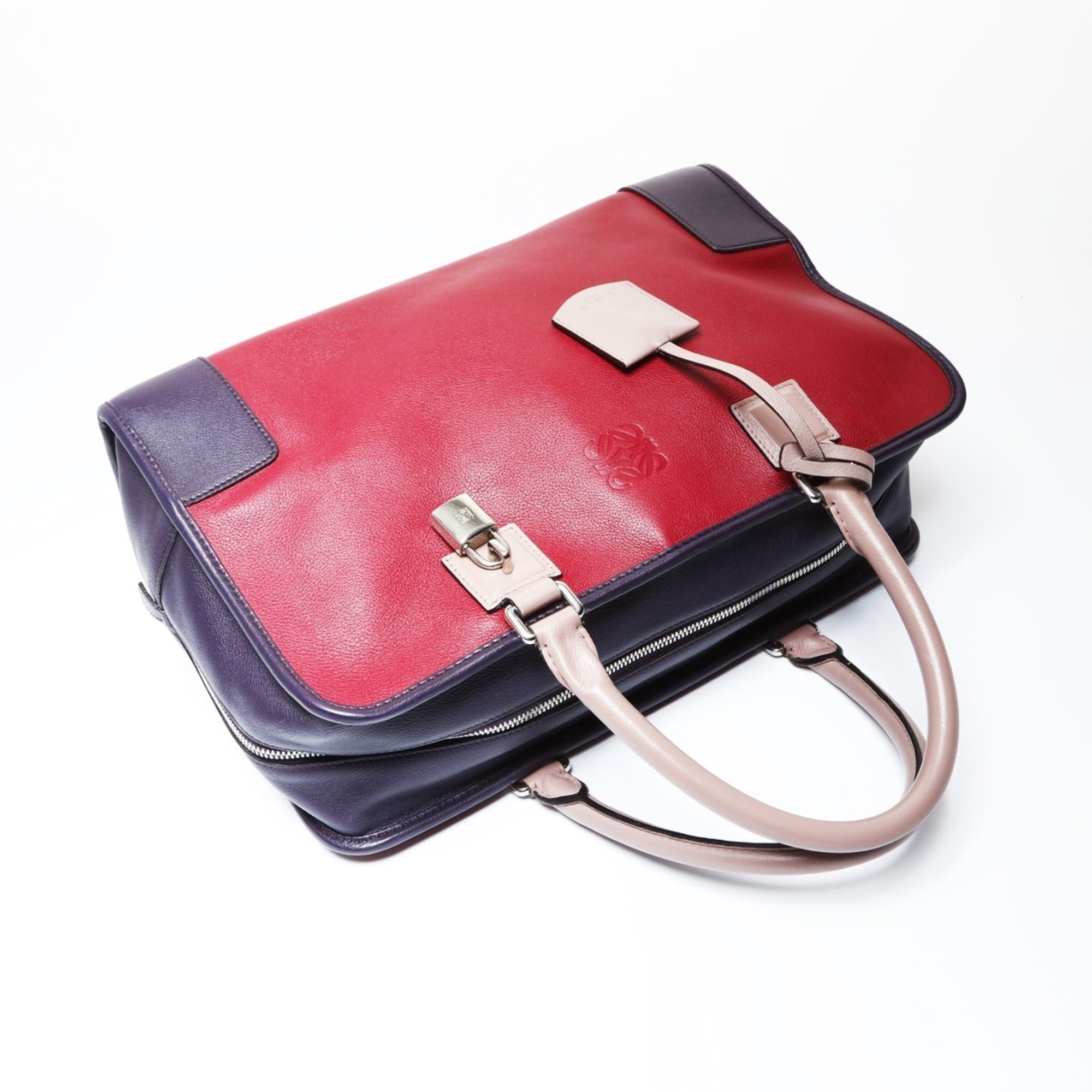 Loewe LOEWE Amazona 36 Anagram Handbag, Red, WS26665 Size ONE SIZE - 9 Thumbnail