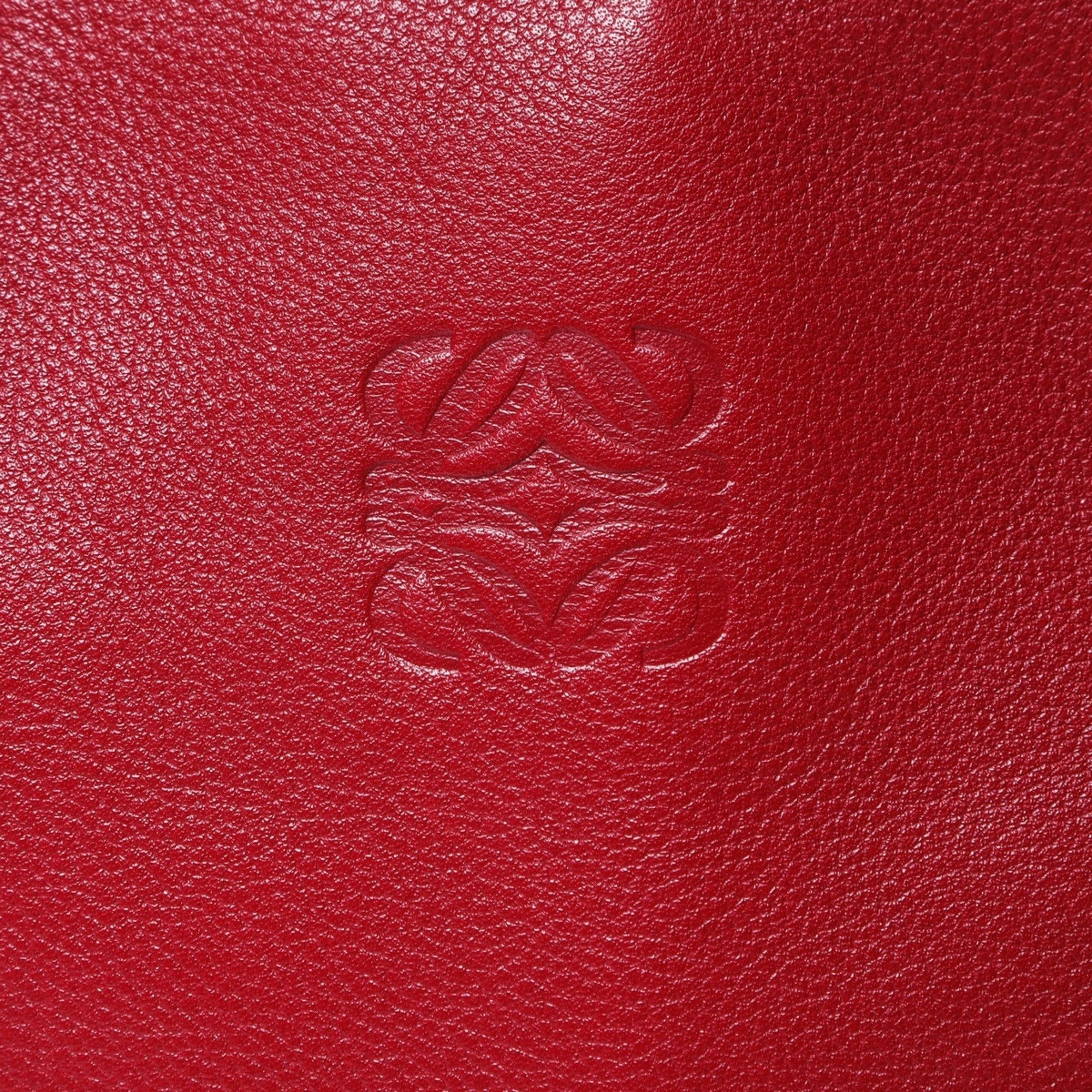 Loewe LOEWE Amazona 36 Anagram Handbag, Red, WS26665 Size ONE SIZE - 8 Thumbnail