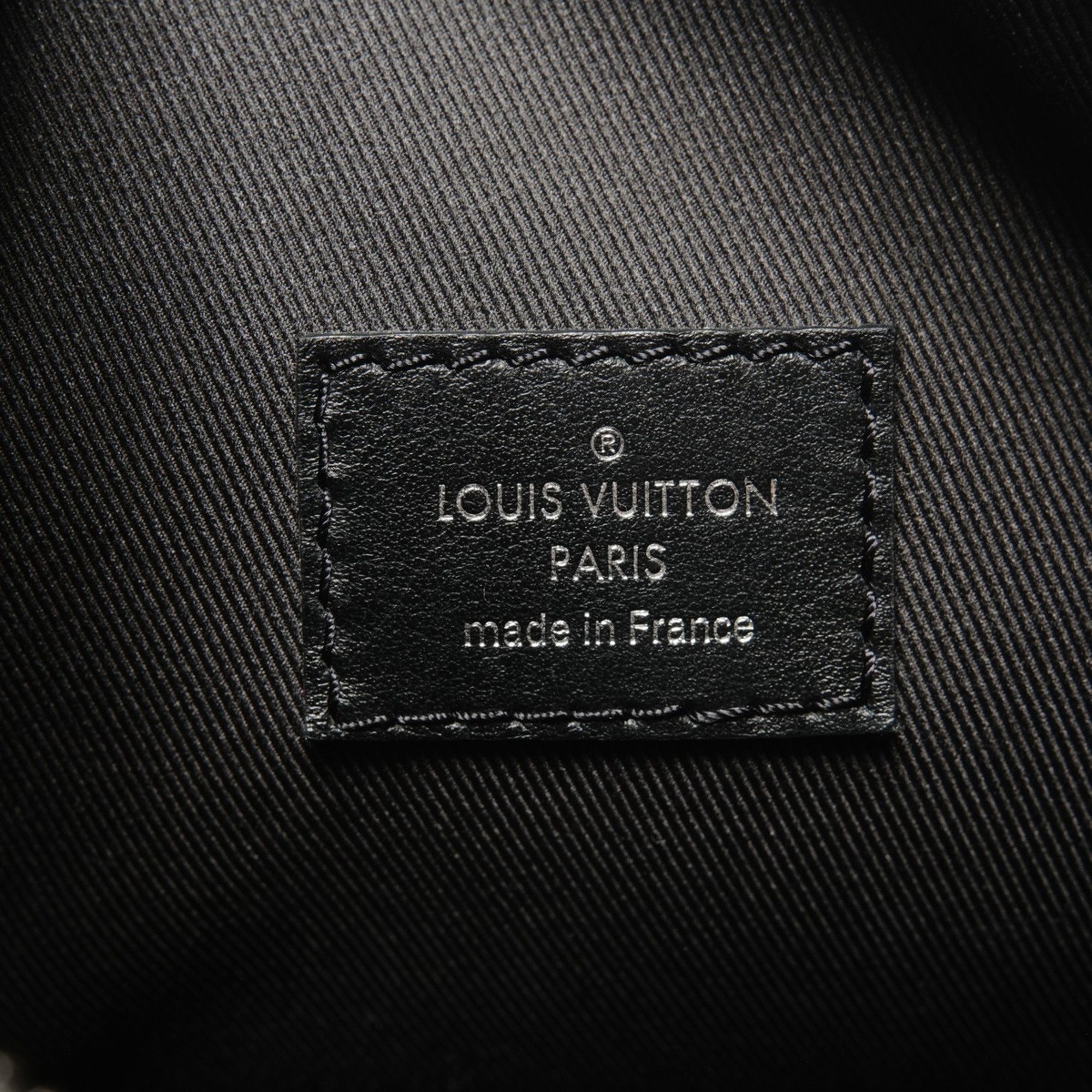 Louis Vuitton Louis Vuitton Monogram Eclipse Soft Trunk Shoulder Bag, Black, WS26713 Size ONE SIZE - 9 Thumbnail