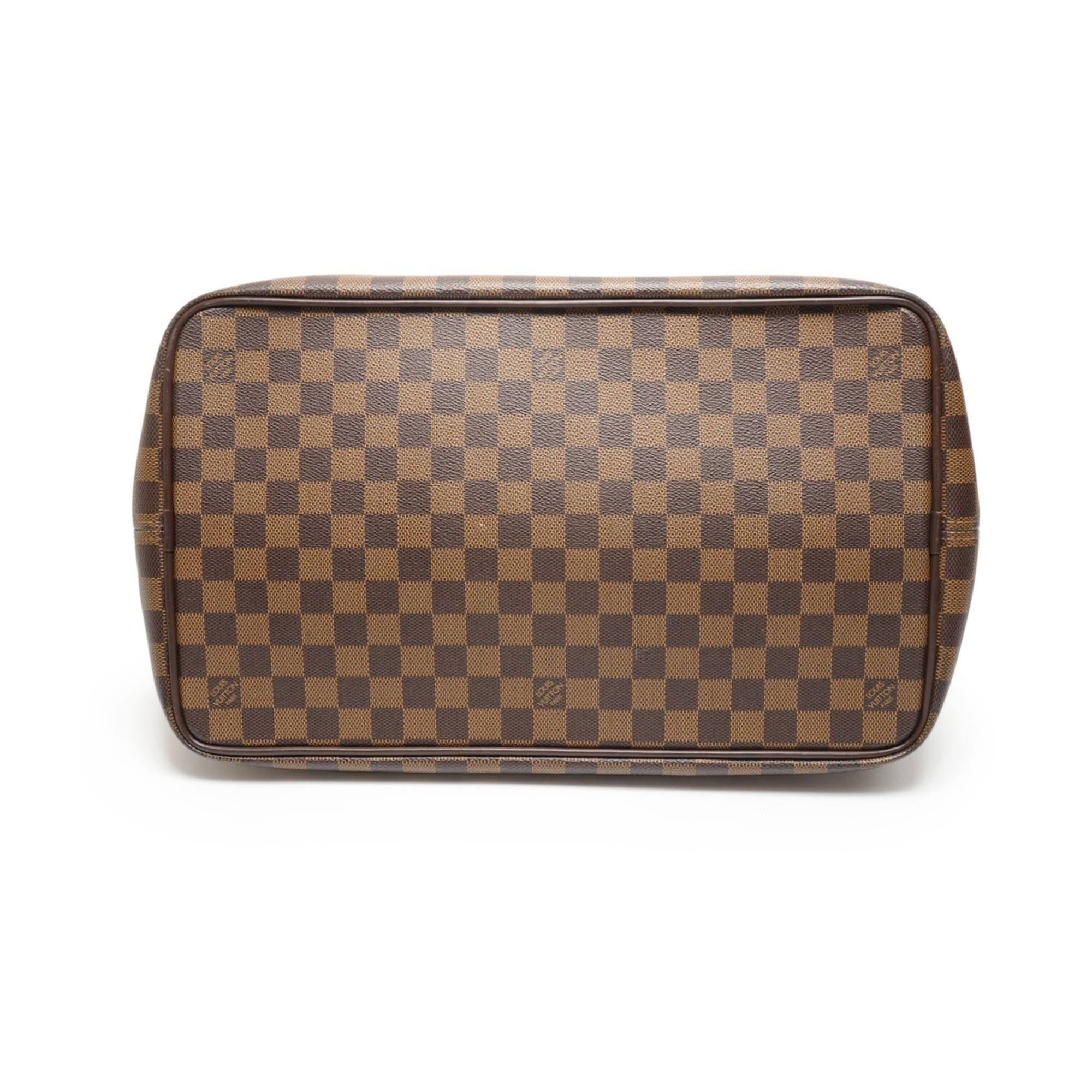 Louis Vuitton Louis Vuitton 2005 Damier Greenwich PM Boston Bag, Brown, WS27113 Size ONE SIZE - 7 Thumbnail