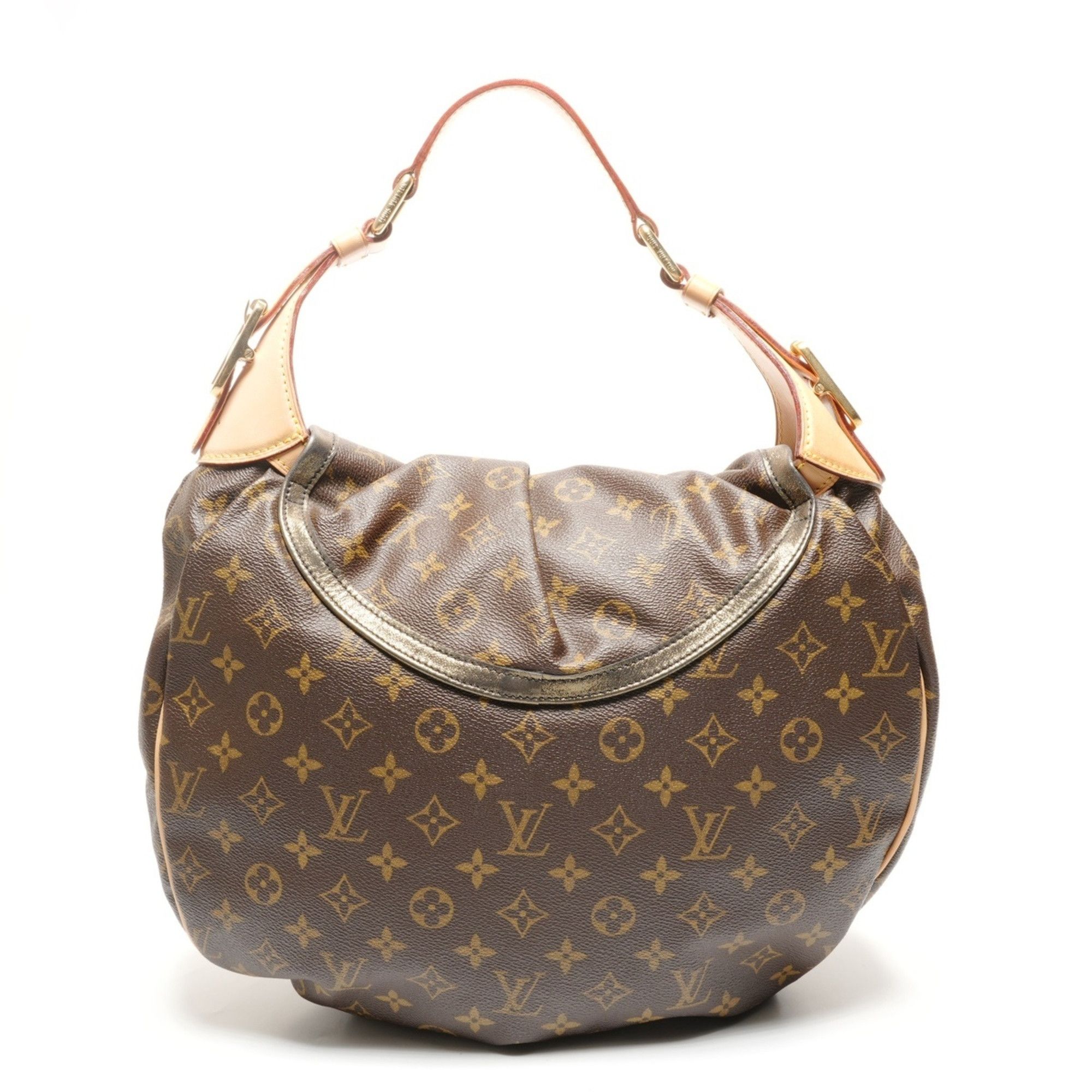 Louis Vuitton Louis Vuitton 2009 Kalahari GM Monogram Shoulder Bag, Brown, WS27290 Size ONE SIZE - 3 Thumbnail