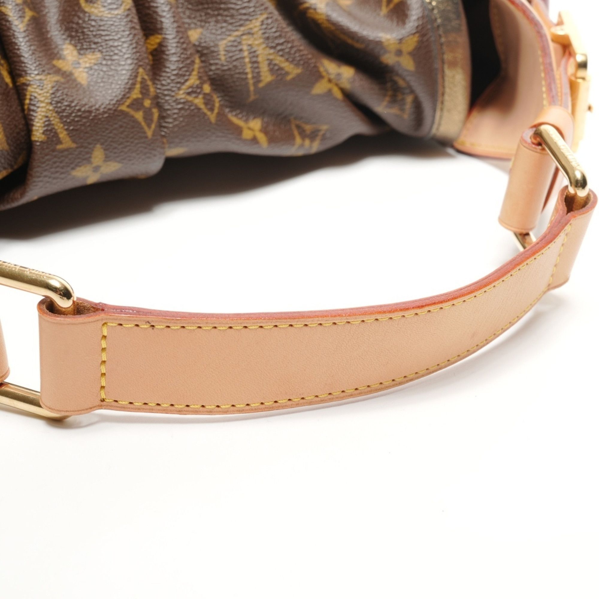 Louis Vuitton Louis Vuitton 2009 Kalahari GM Monogram Shoulder Bag, Brown, WS27290 Size ONE SIZE - 12 Thumbnail