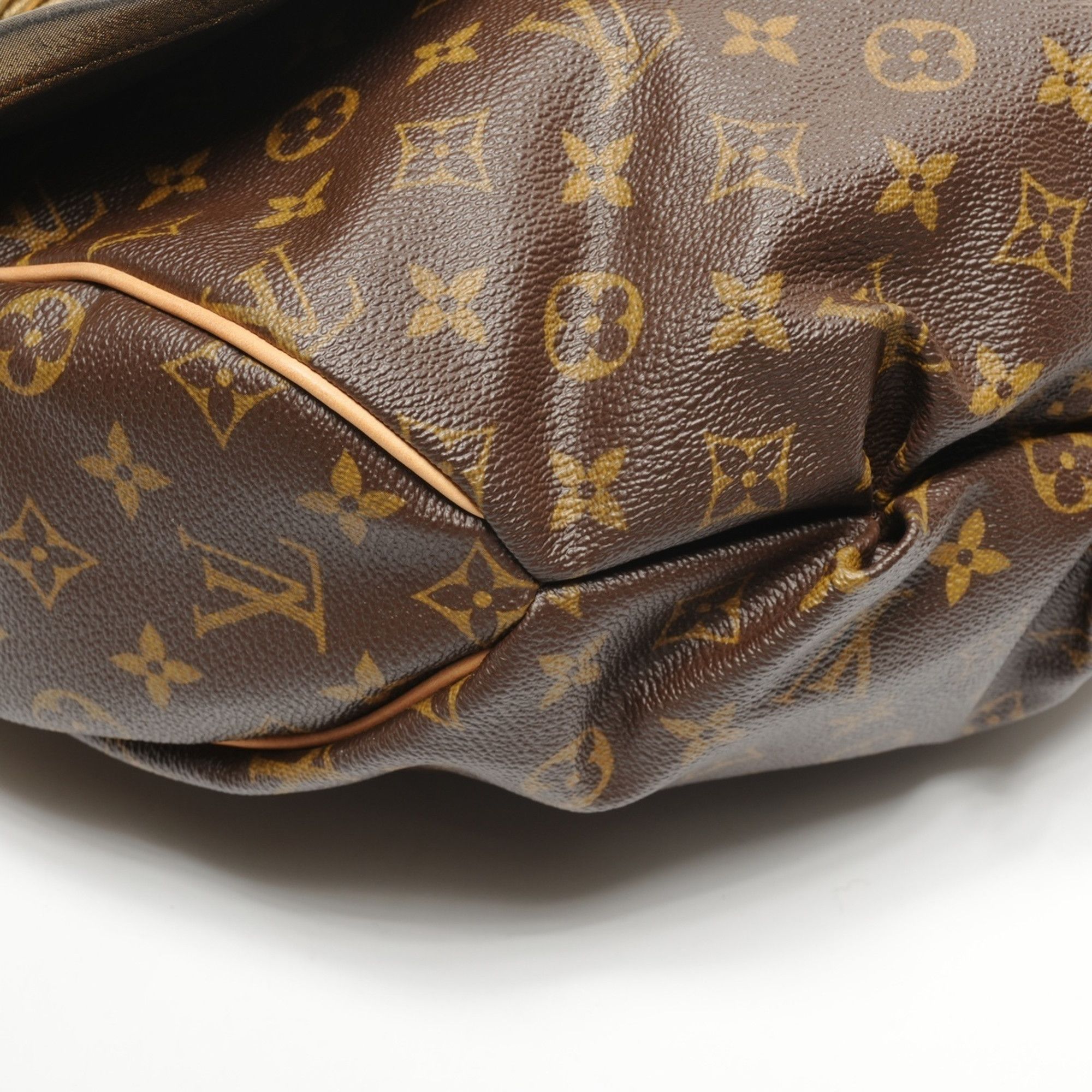 Louis Vuitton Louis Vuitton 2009 Kalahari GM Monogram Shoulder Bag, Brown, WS27290 Size ONE SIZE - 6 Thumbnail