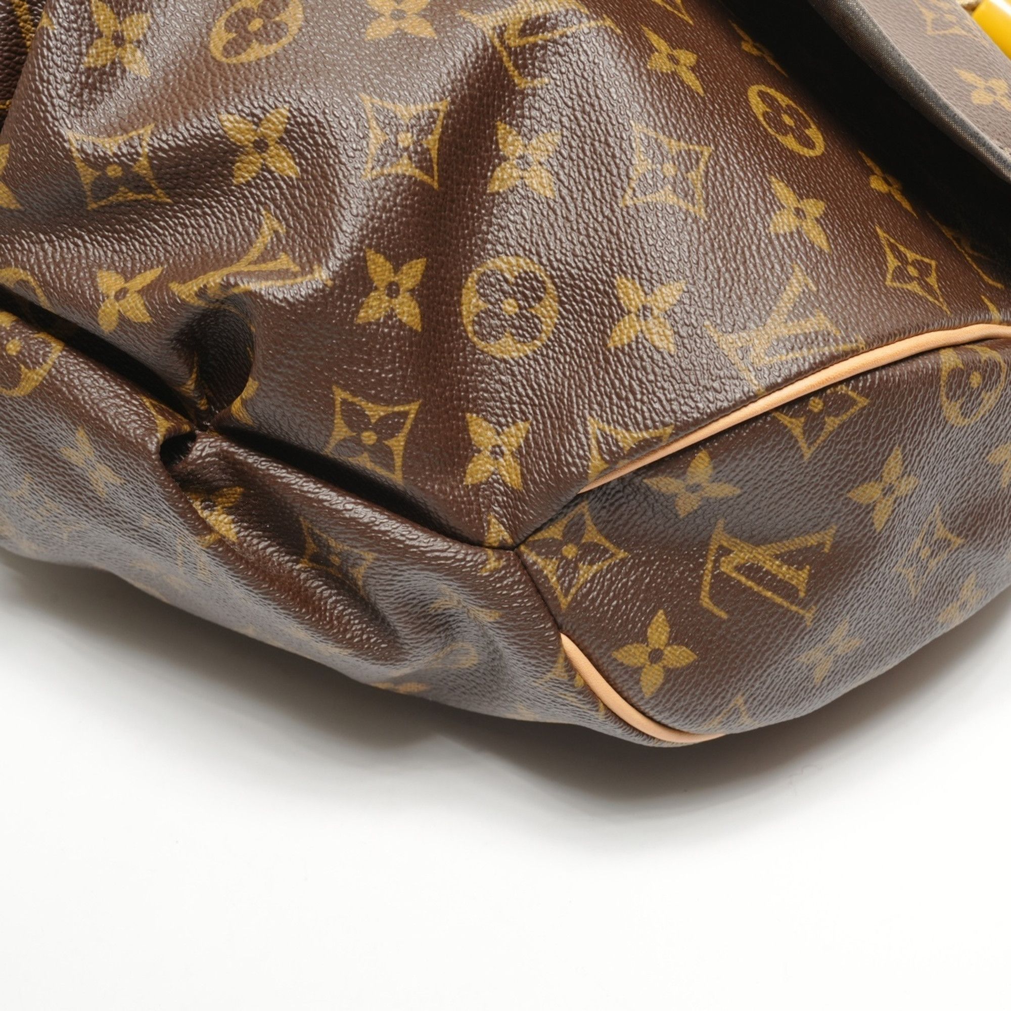Louis Vuitton Louis Vuitton 2009 Kalahari GM Monogram Shoulder Bag, Brown, WS27290 Size ONE SIZE - 7 Thumbnail