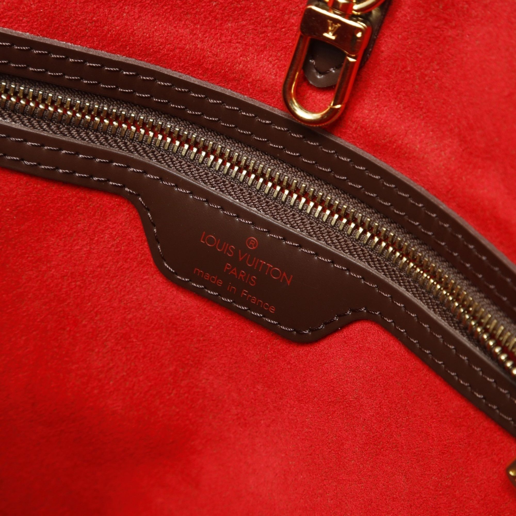 Louis Vuitton Louis Vuitton Damier Hampstead PM Handbag, Brown, 2009, WS27083 Size ONE SIZE - 10 Thumbnail