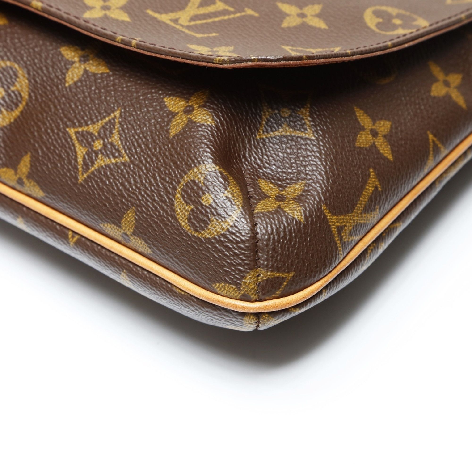 Louis Vuitton Louis Vuitton 2001 Monogram Musette Salsa Short Shoulder Bag, Brown, WS27089 Size ONE SIZE - 6 Thumbnail