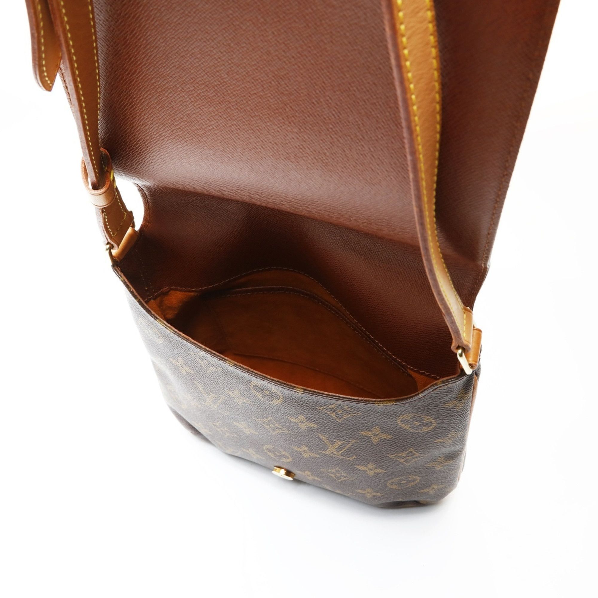 Louis Vuitton Louis Vuitton 2001 Monogram Musette Salsa Short Shoulder Bag, Brown, WS27089 Size ONE SIZE - 10 Thumbnail